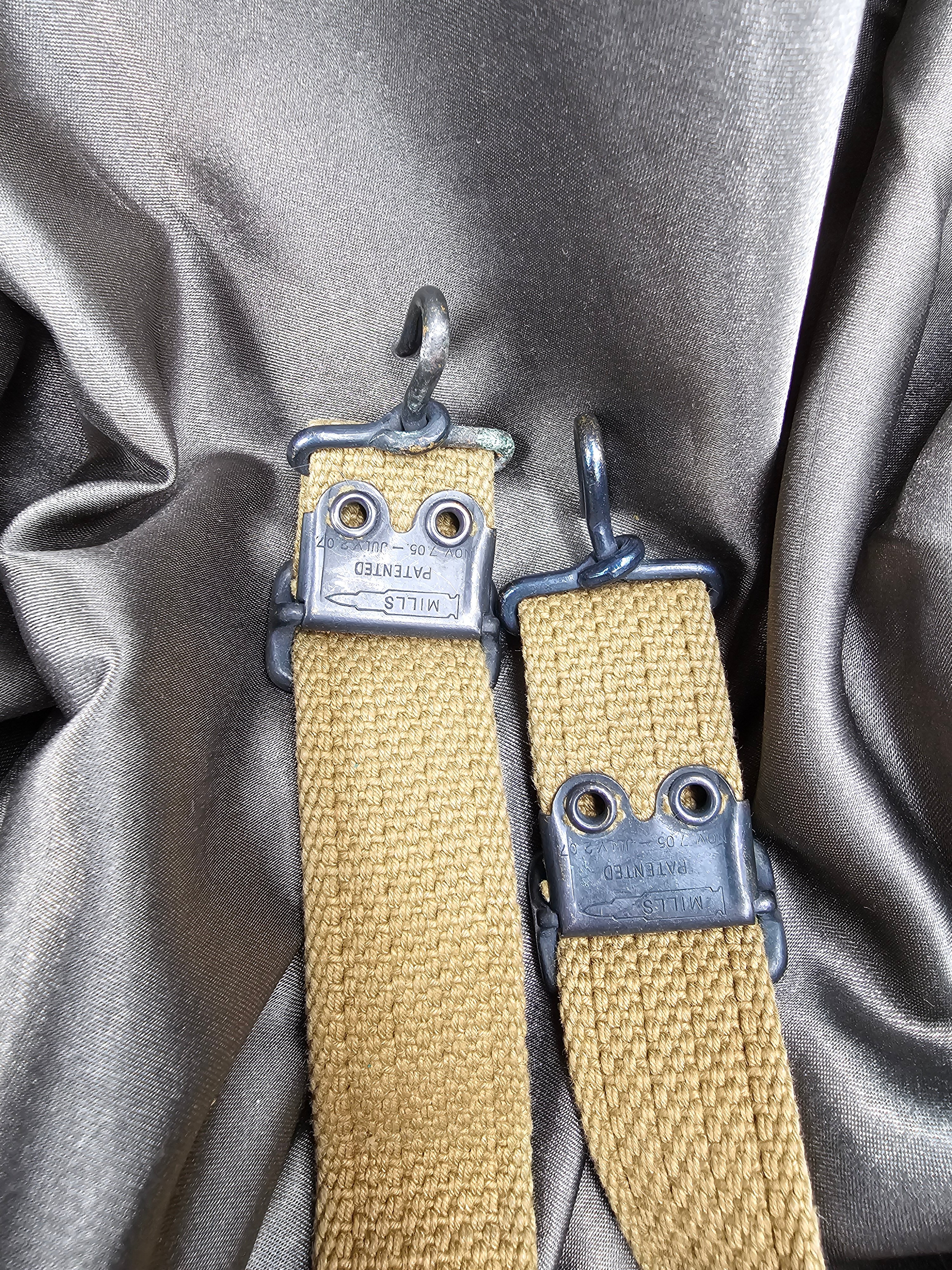 WWI US ARMY MILLS SUSPENDERS — image 3