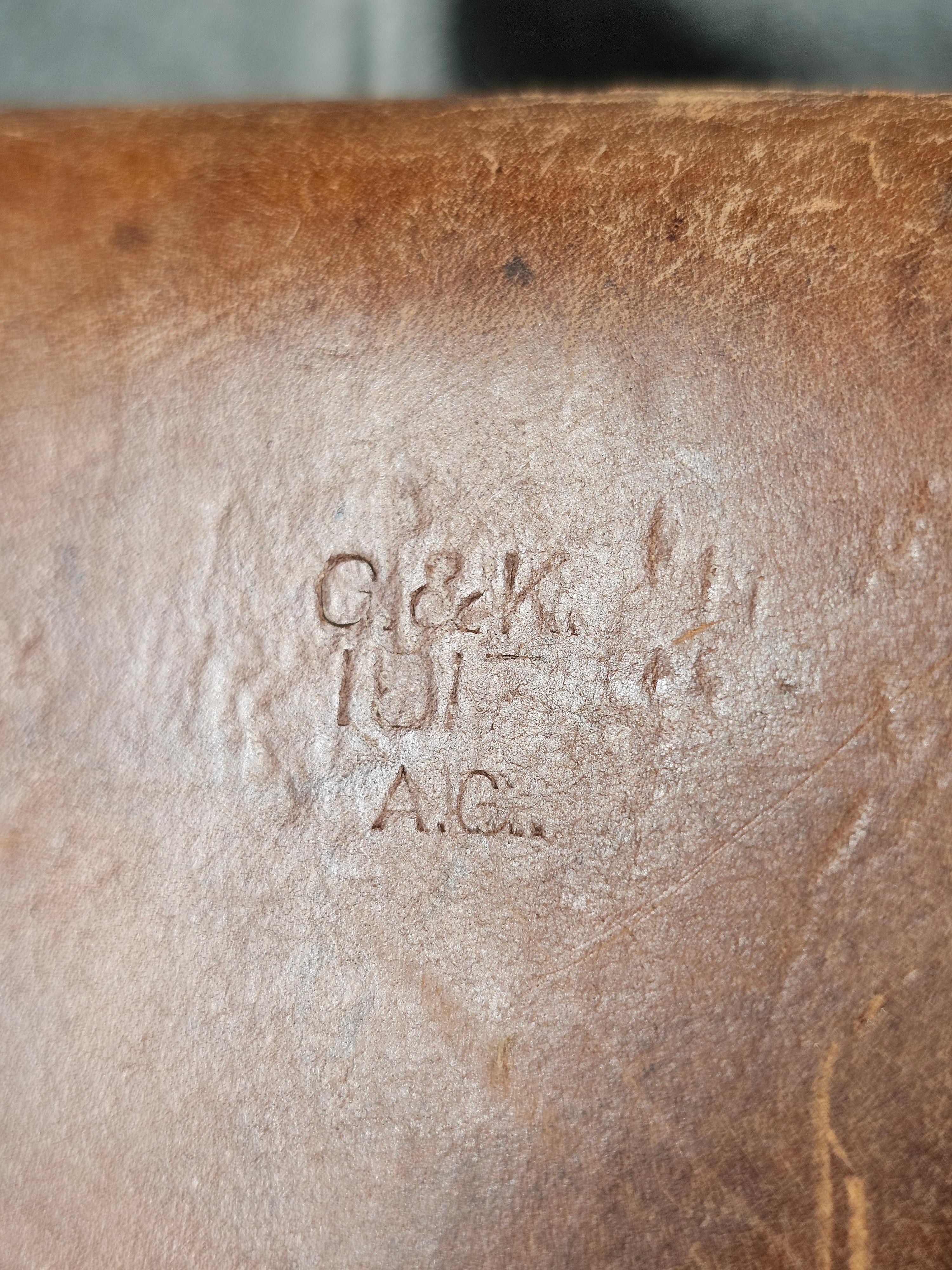 WWI 1917 DATED COLT .45 REVOLVER HOLSTER — image 4