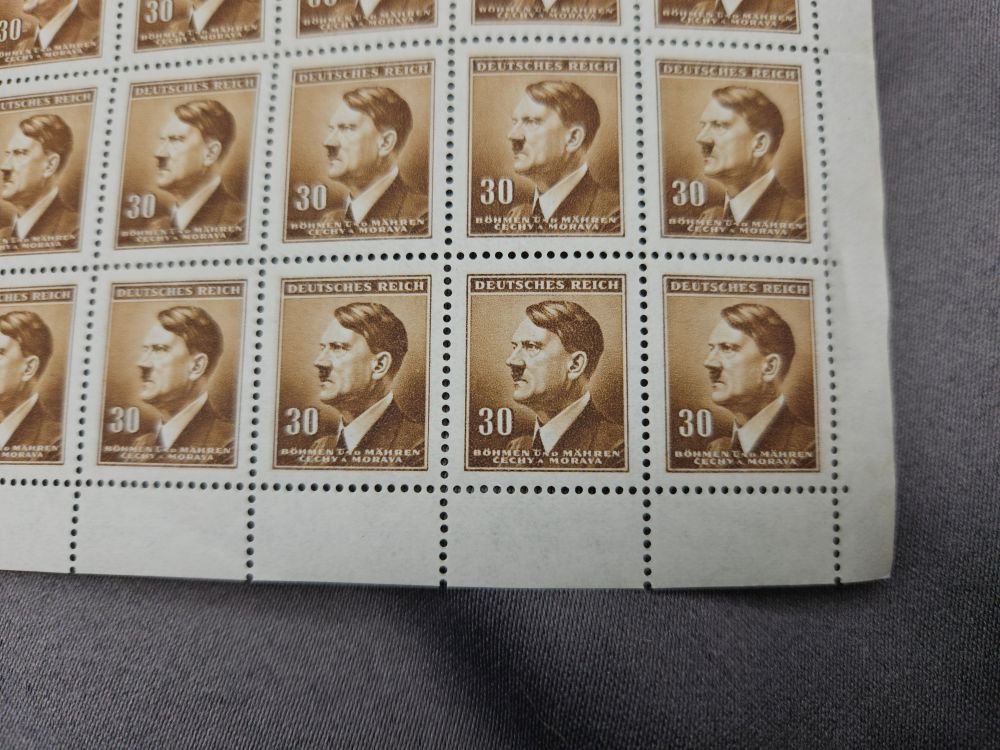 WWII German Hitler Stamps — image 2
