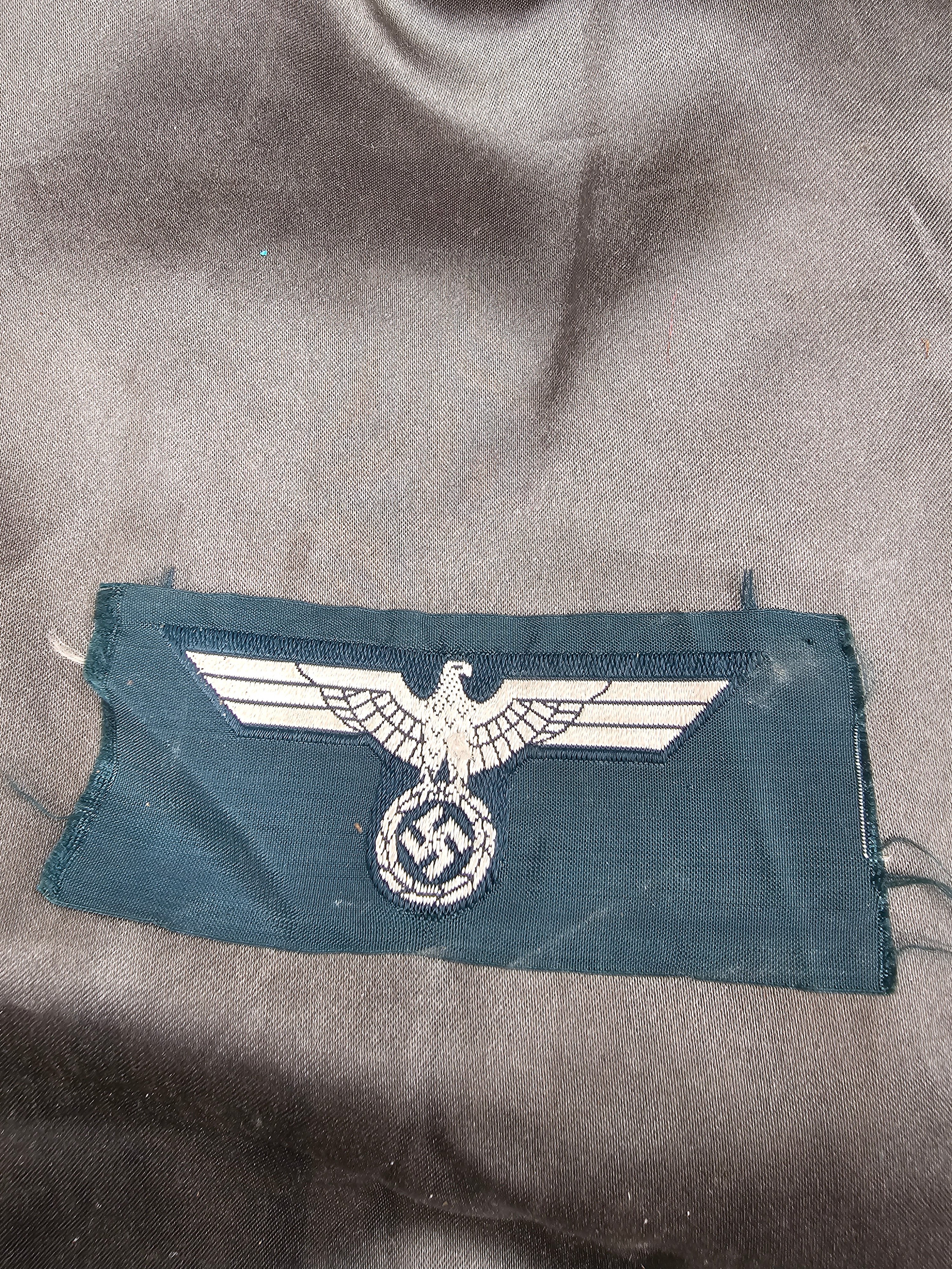 WWII GERMAN CAP EAGLE — image 2