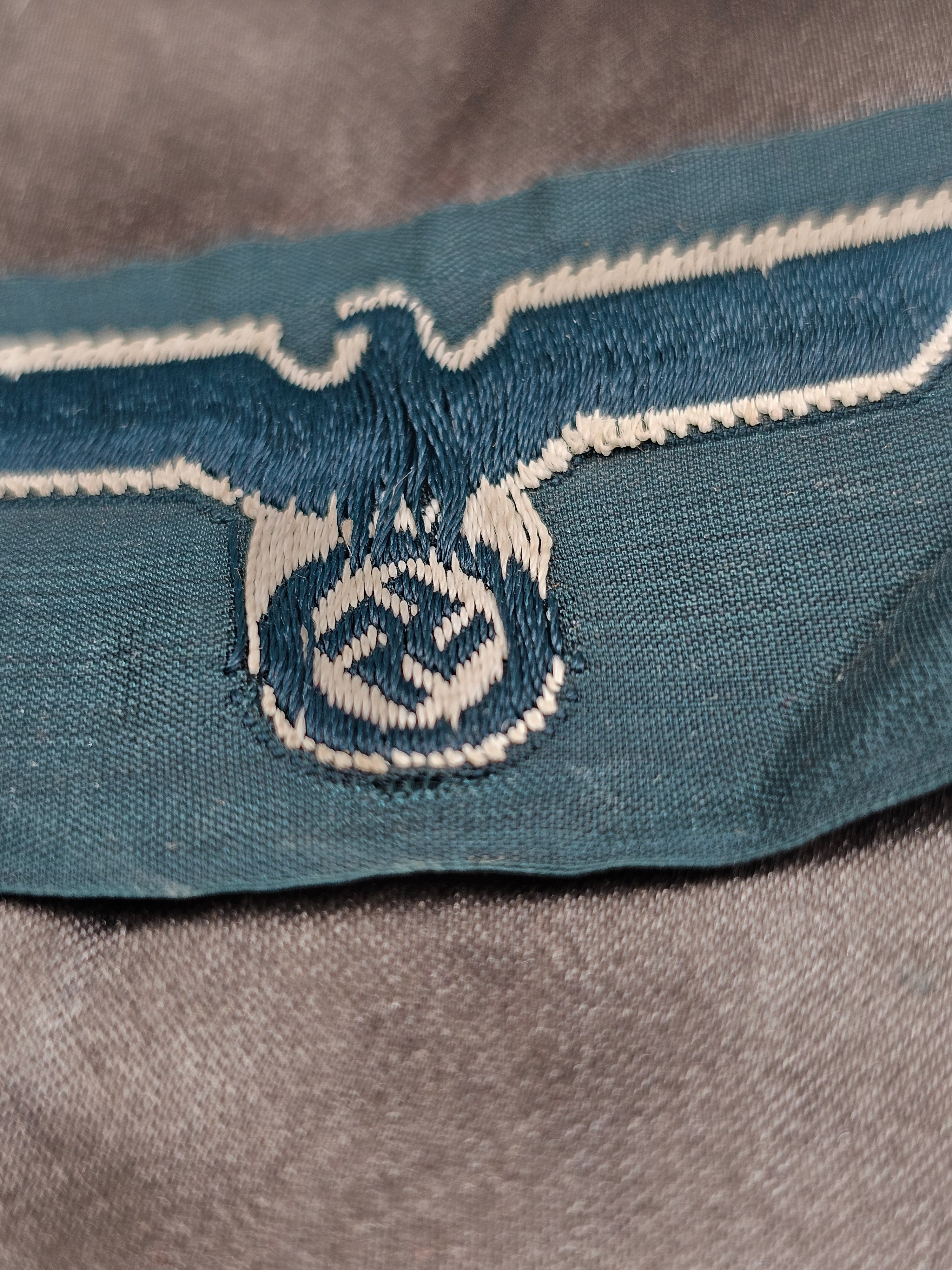 WWII GERMAN CAP EAGLE — image 4