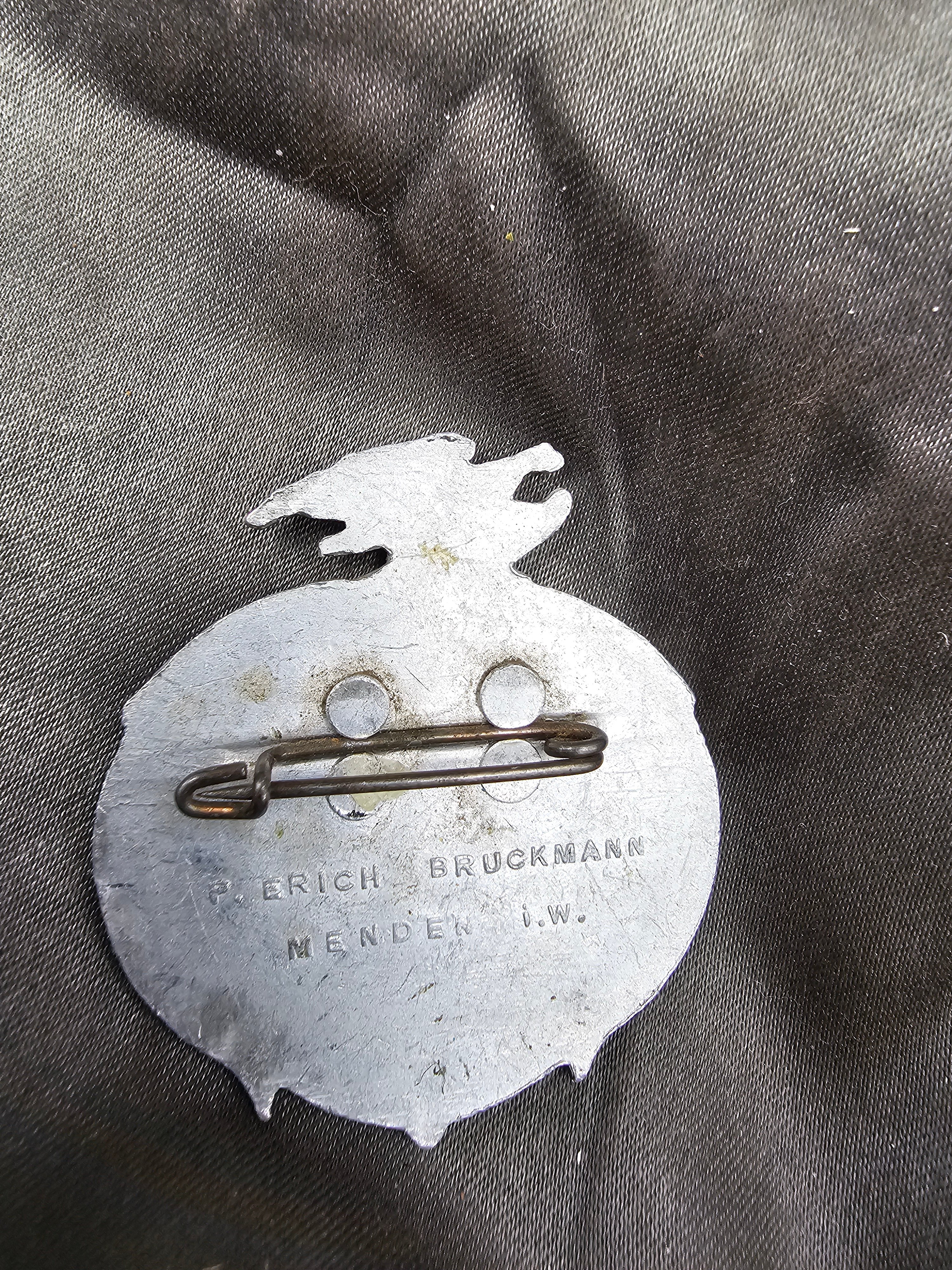 WWII GERMAN SEEFAHRT TINNIE — image 2