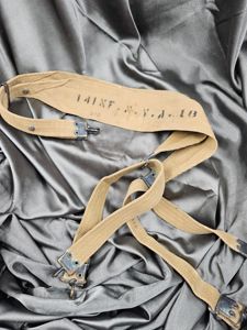 WWI US ARMY 14th INFANTRY NY SUSPENDERS