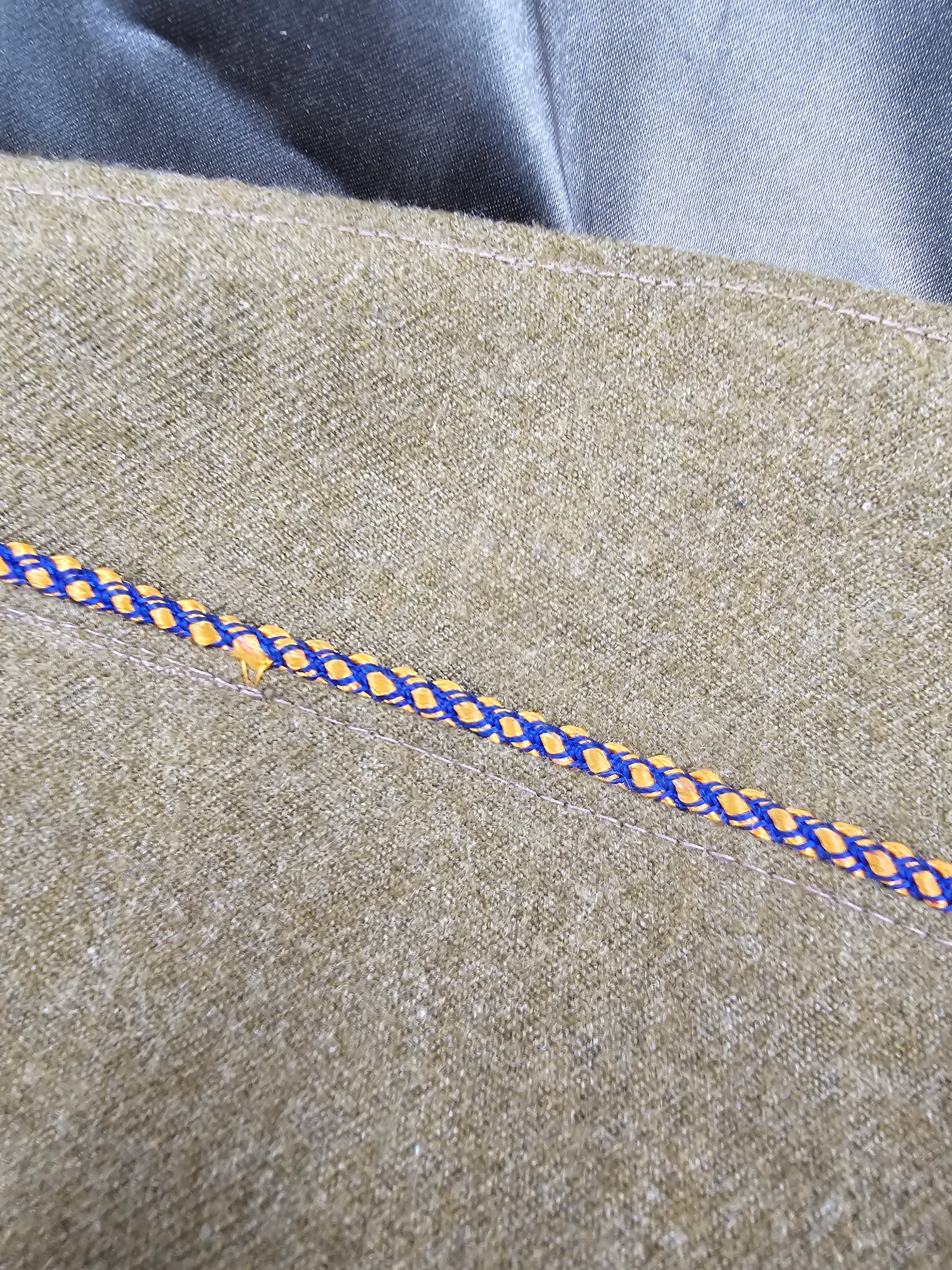 WWII US AIR CORPS GARRISON CAP SIZE 7 3/8 — image 2