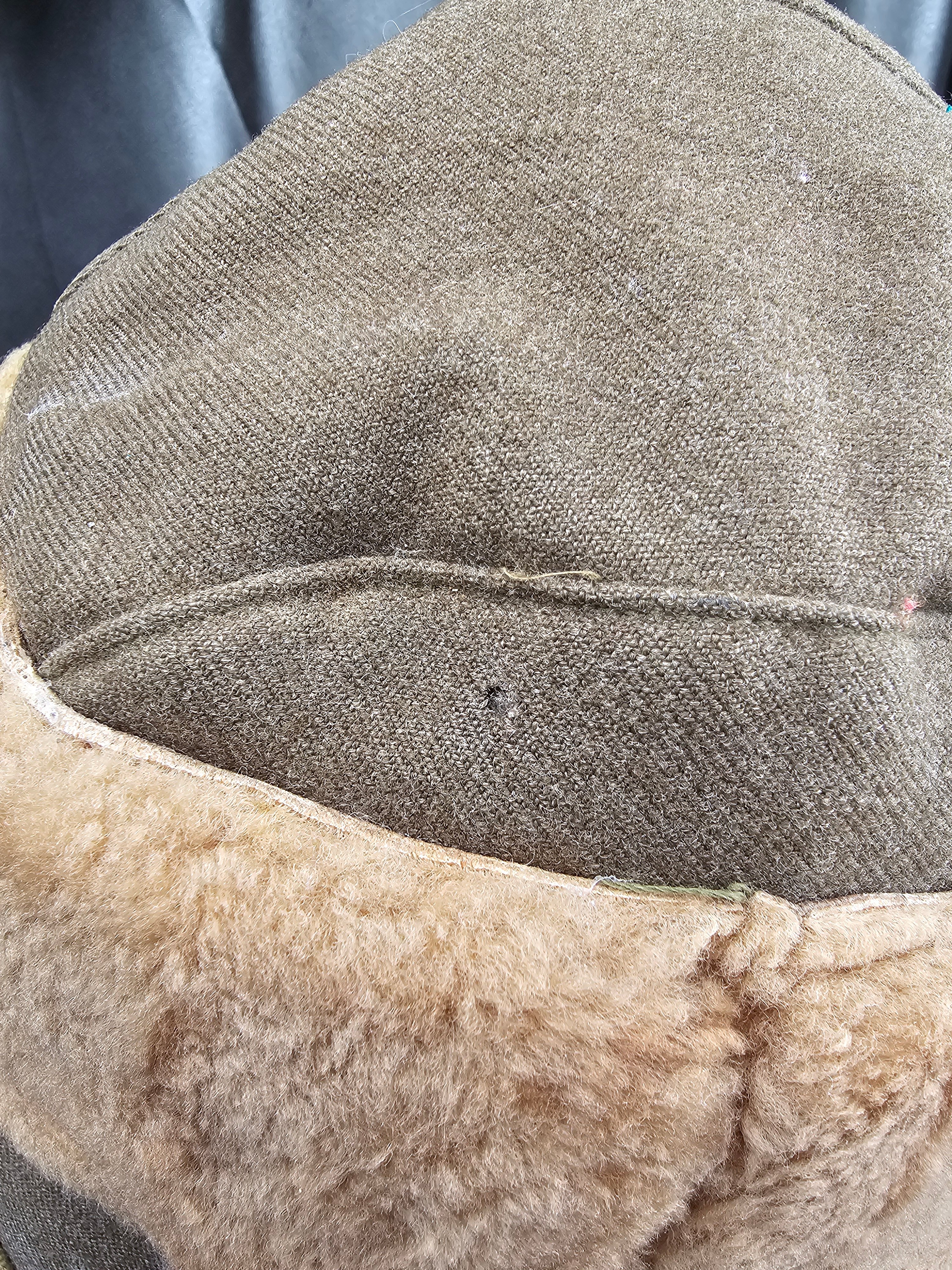 WWII ERA PILE CAP SIZE 7 1/8 — image 6