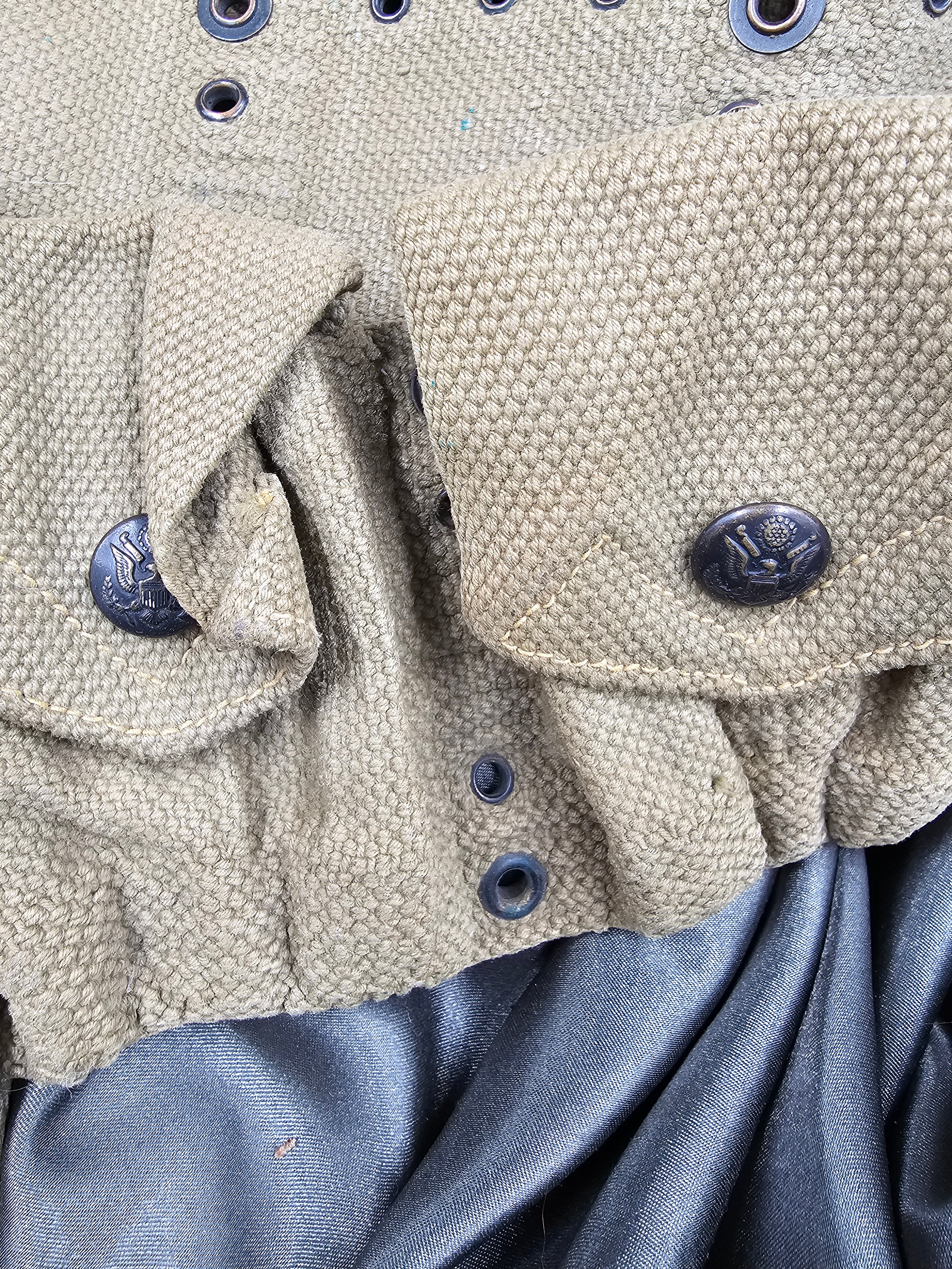 PRE-WWI ARMY EAGLE SNAPS CARTRIDGE BELT — image 4