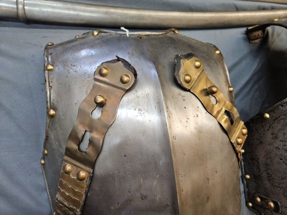 French 19th Century Cavalry Armor and Swords — image 4