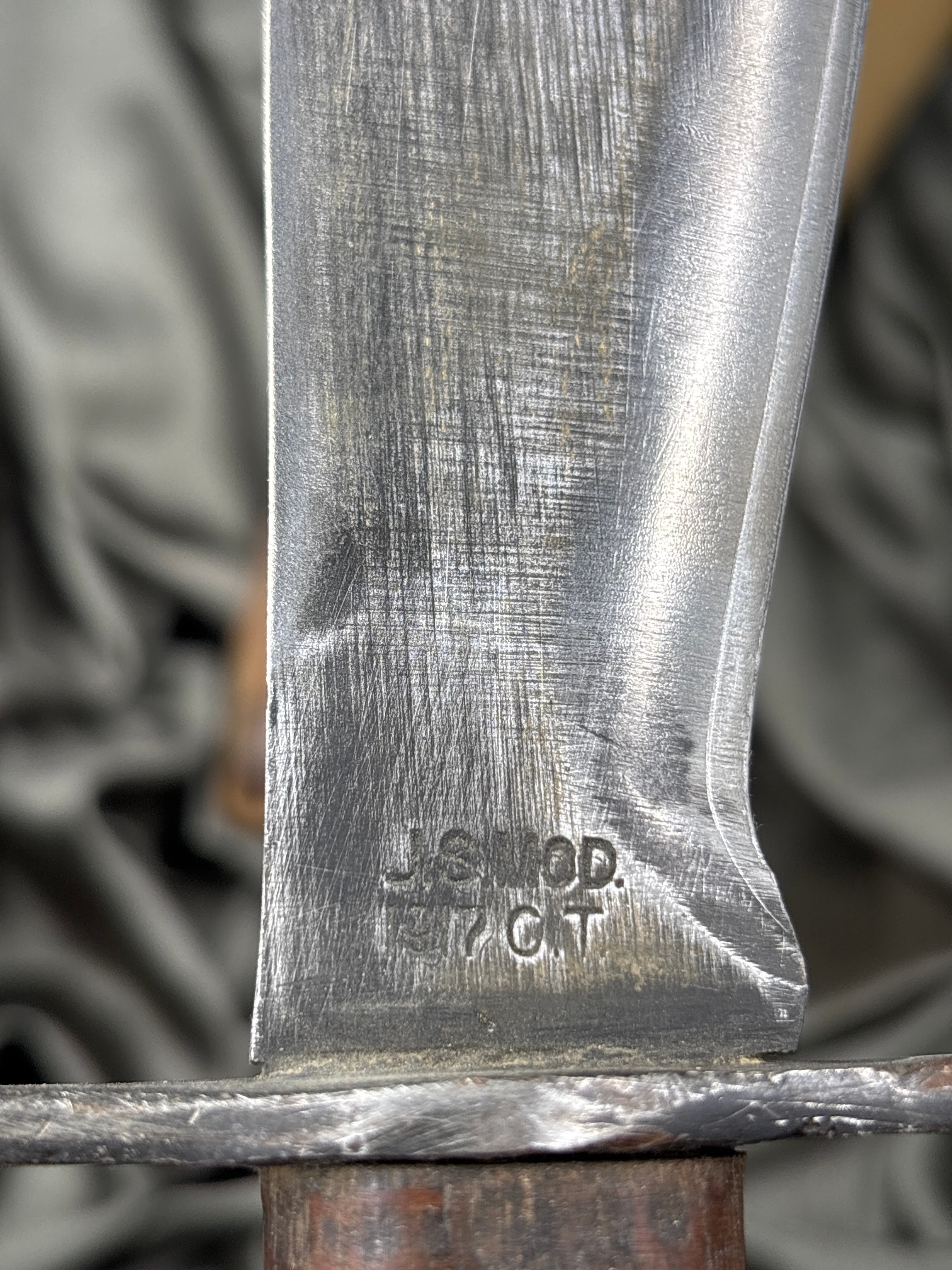 WWII US M1910 BOLO KNIFE — image 2