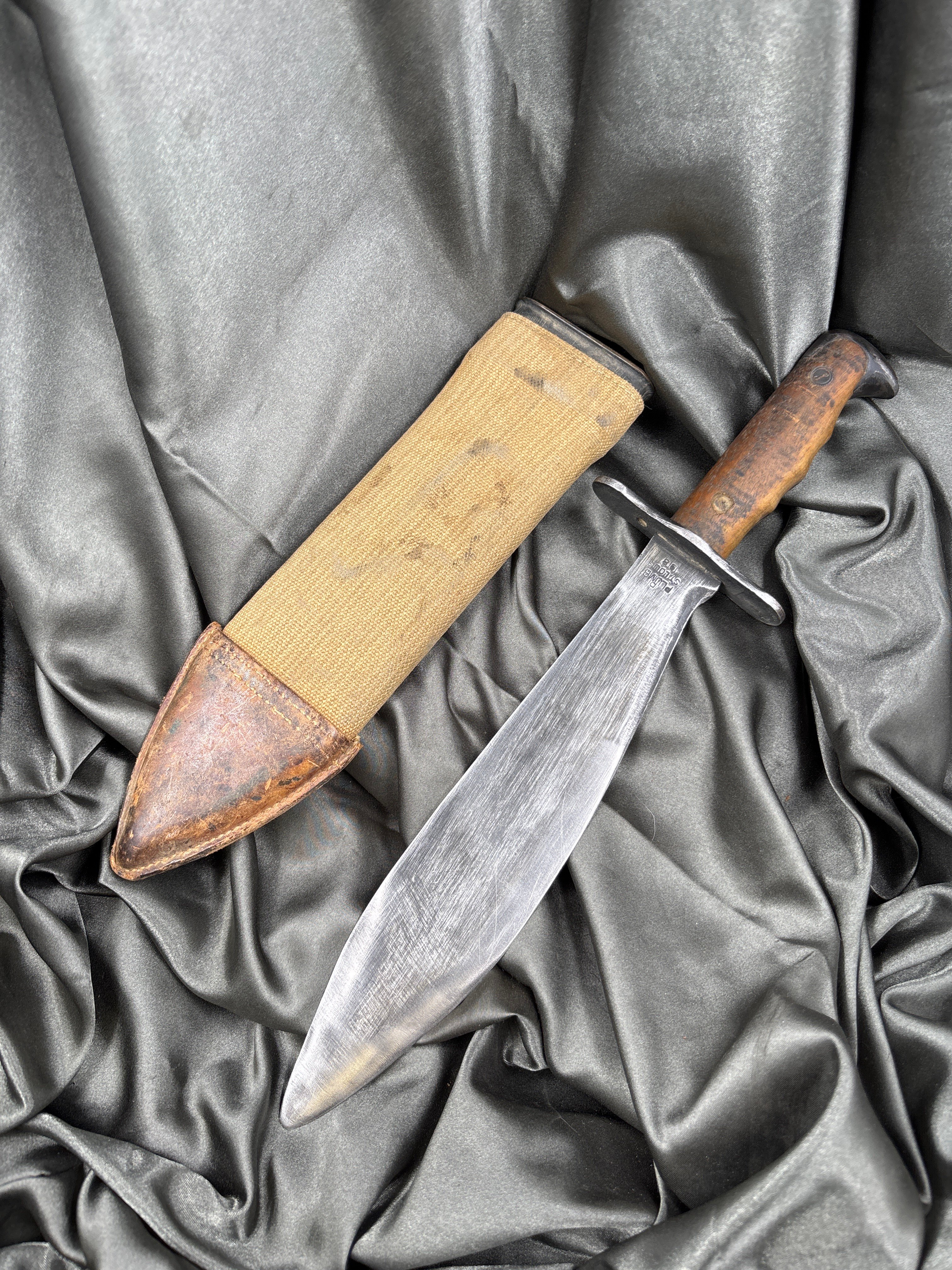 WWII US M1910 BOLO KNIFE — image 4