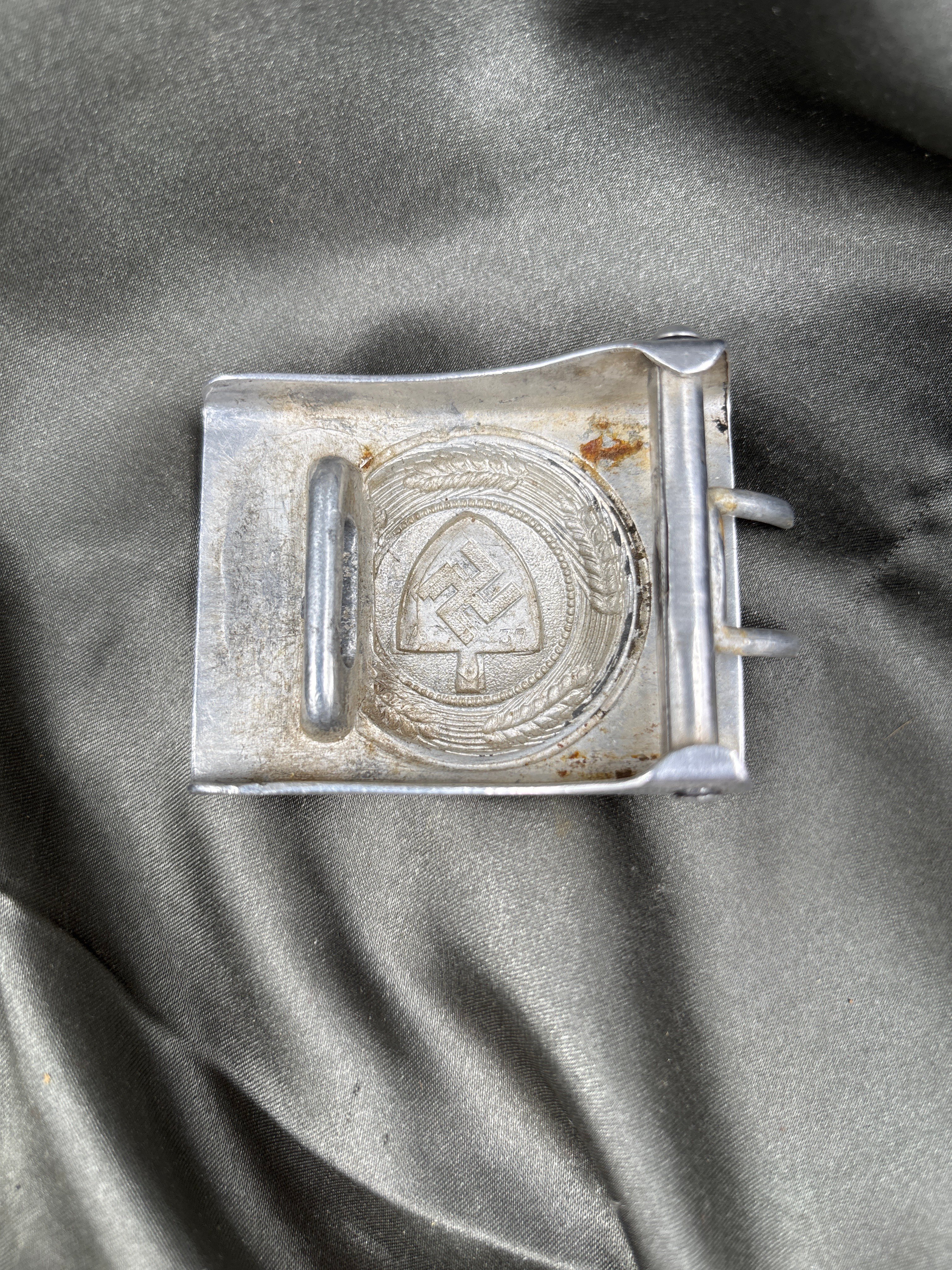 WWII GERMAN RAD BELT BUCKLE — image 4