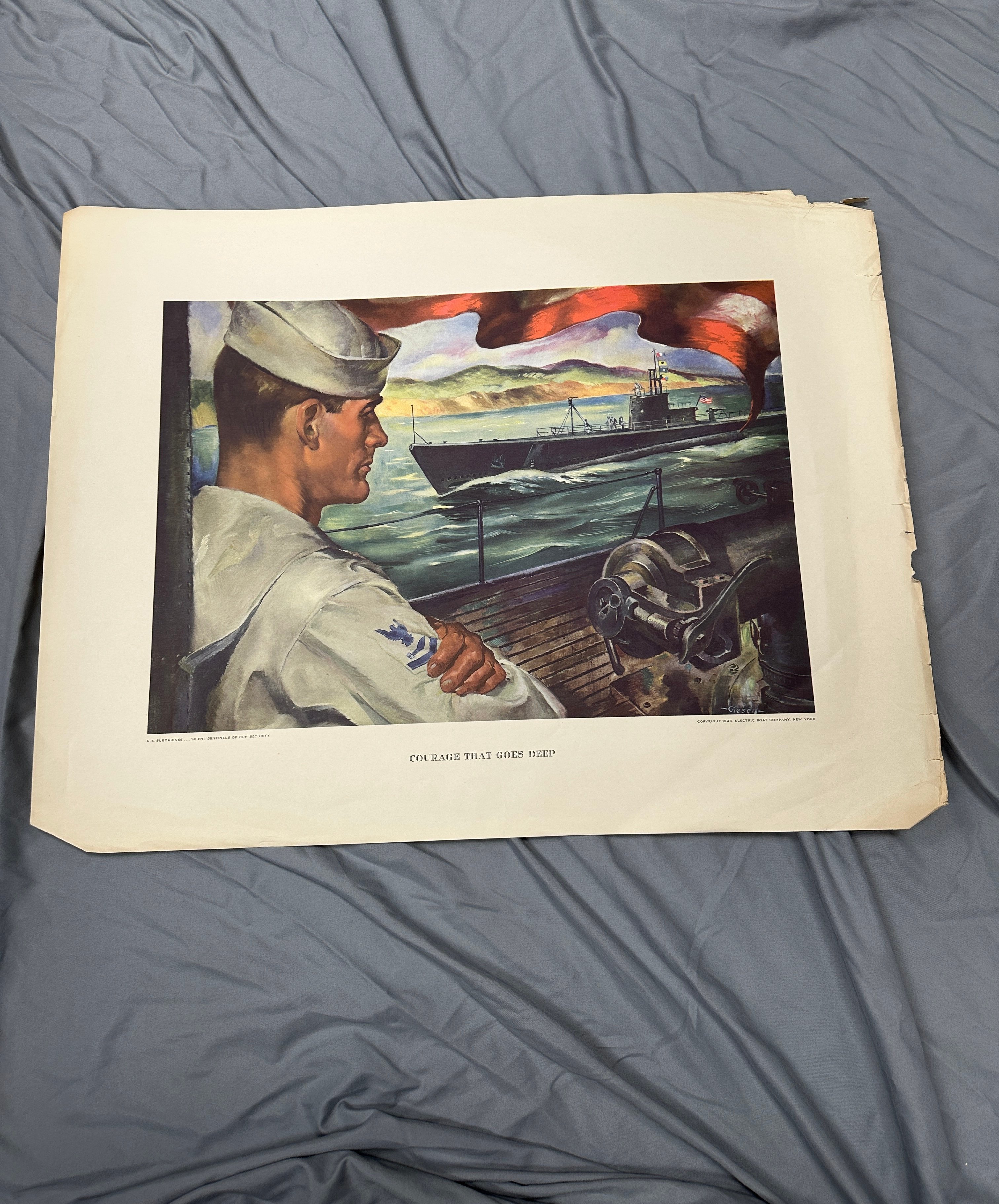 WWII ERA US NAVY LIFE PRINTS — image 3