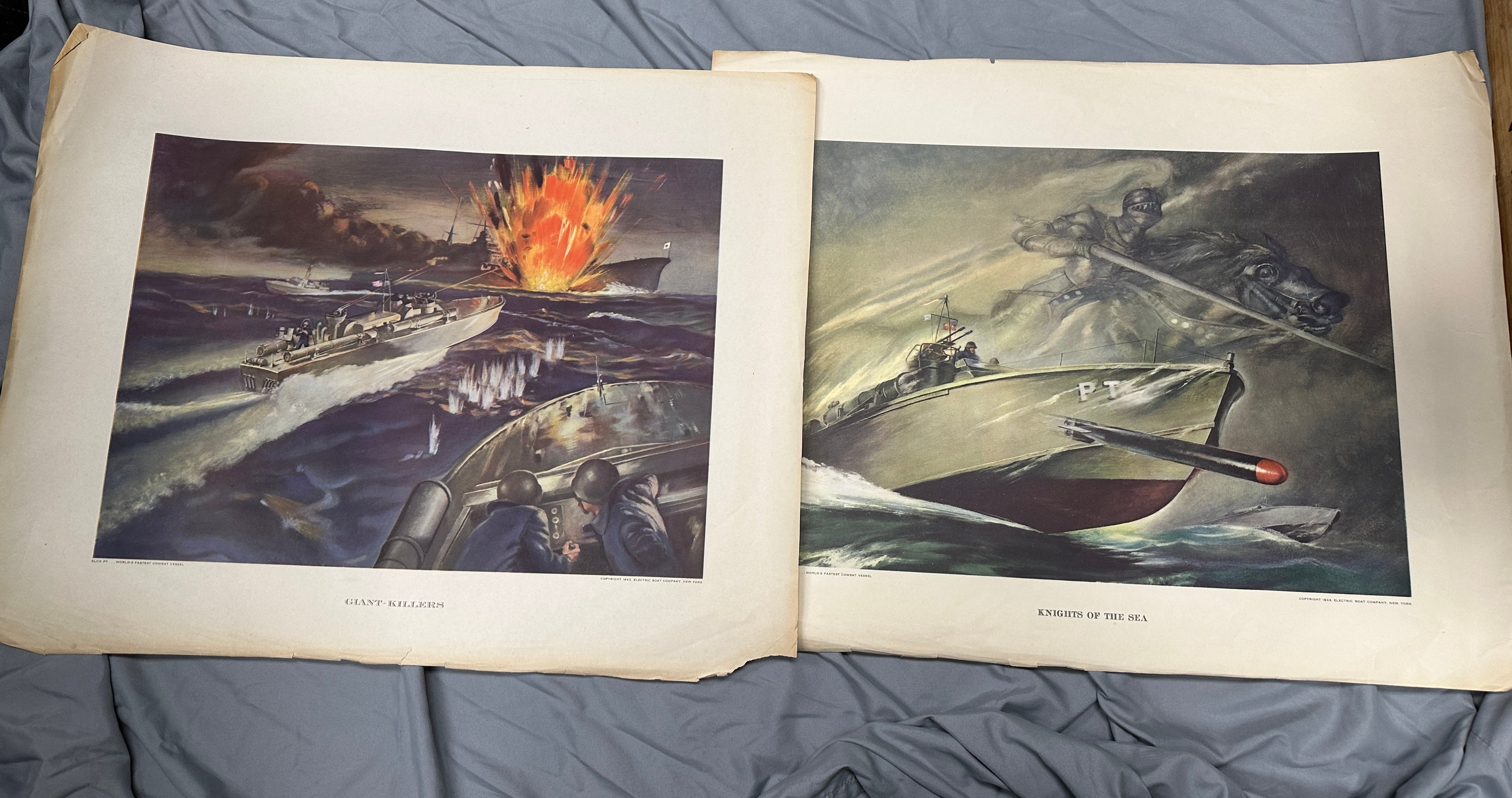WWII ERA US NAVY LIFE PRINTS — image 6