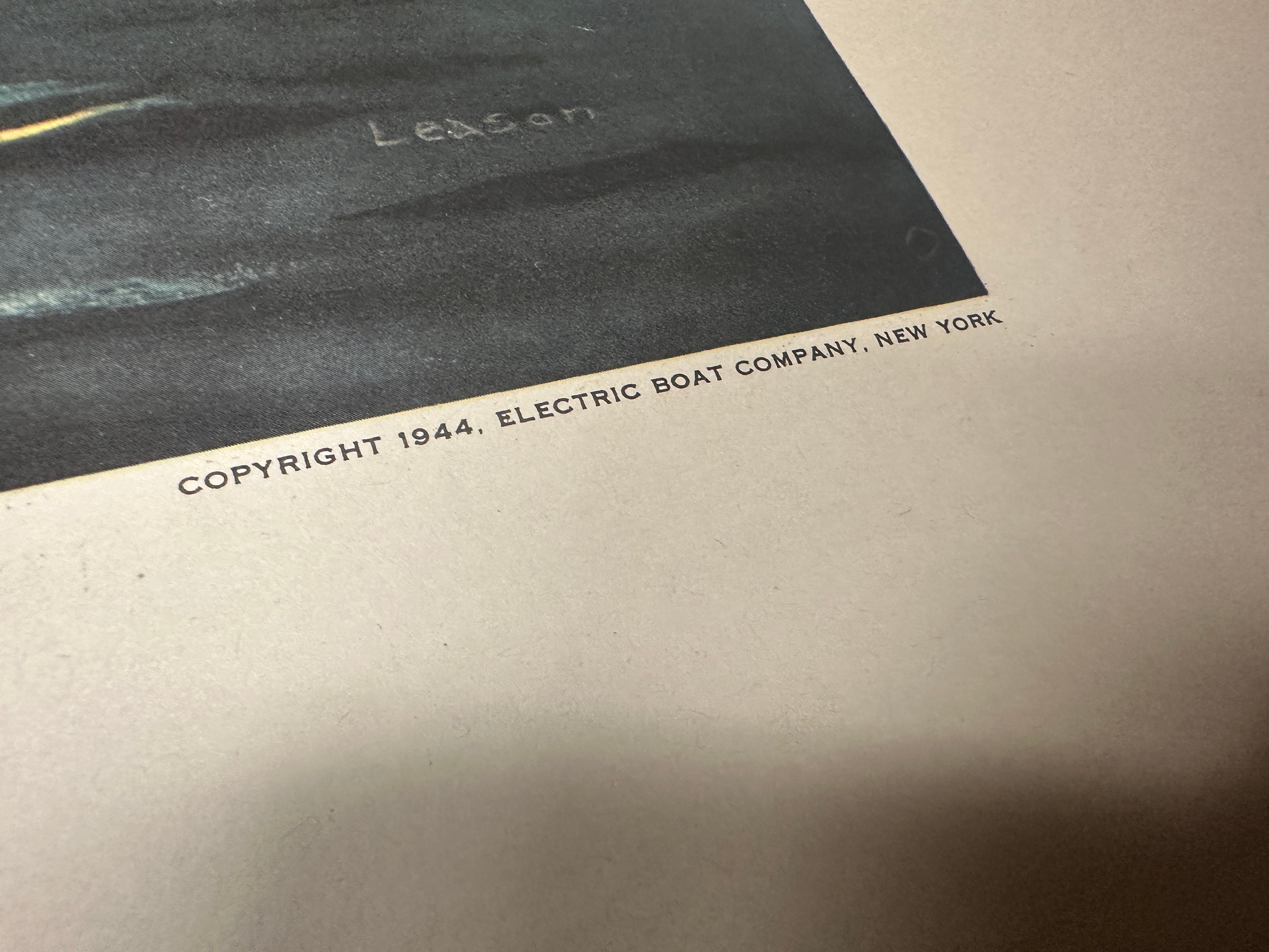 WWII ERA US NAVY LIFE PRINTS — image 7