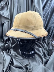 WWII GERMAN DAK PITH HELMET