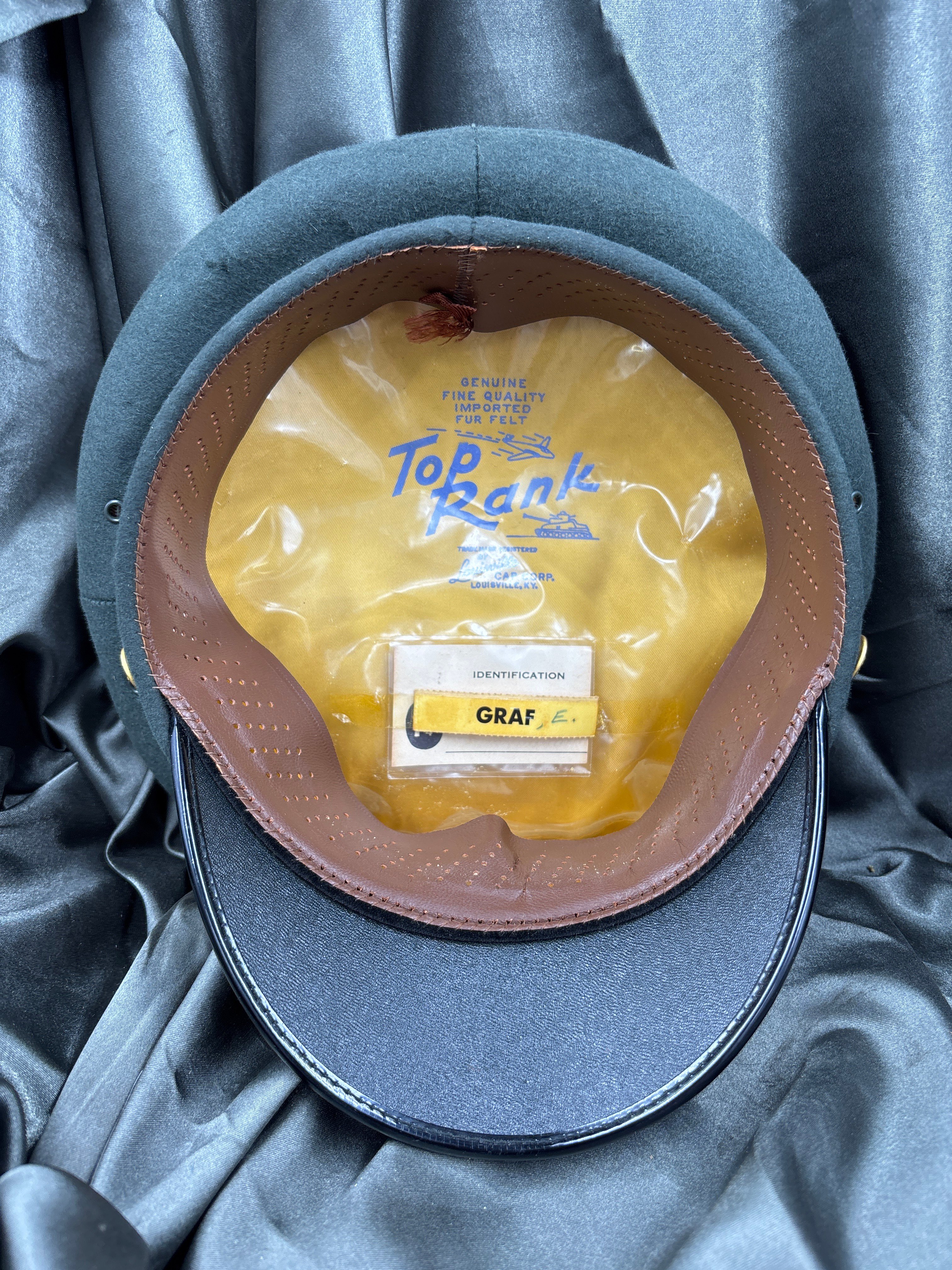PRE-VIETNAM WAR ERA OFFICER VISOR CAP — image 4