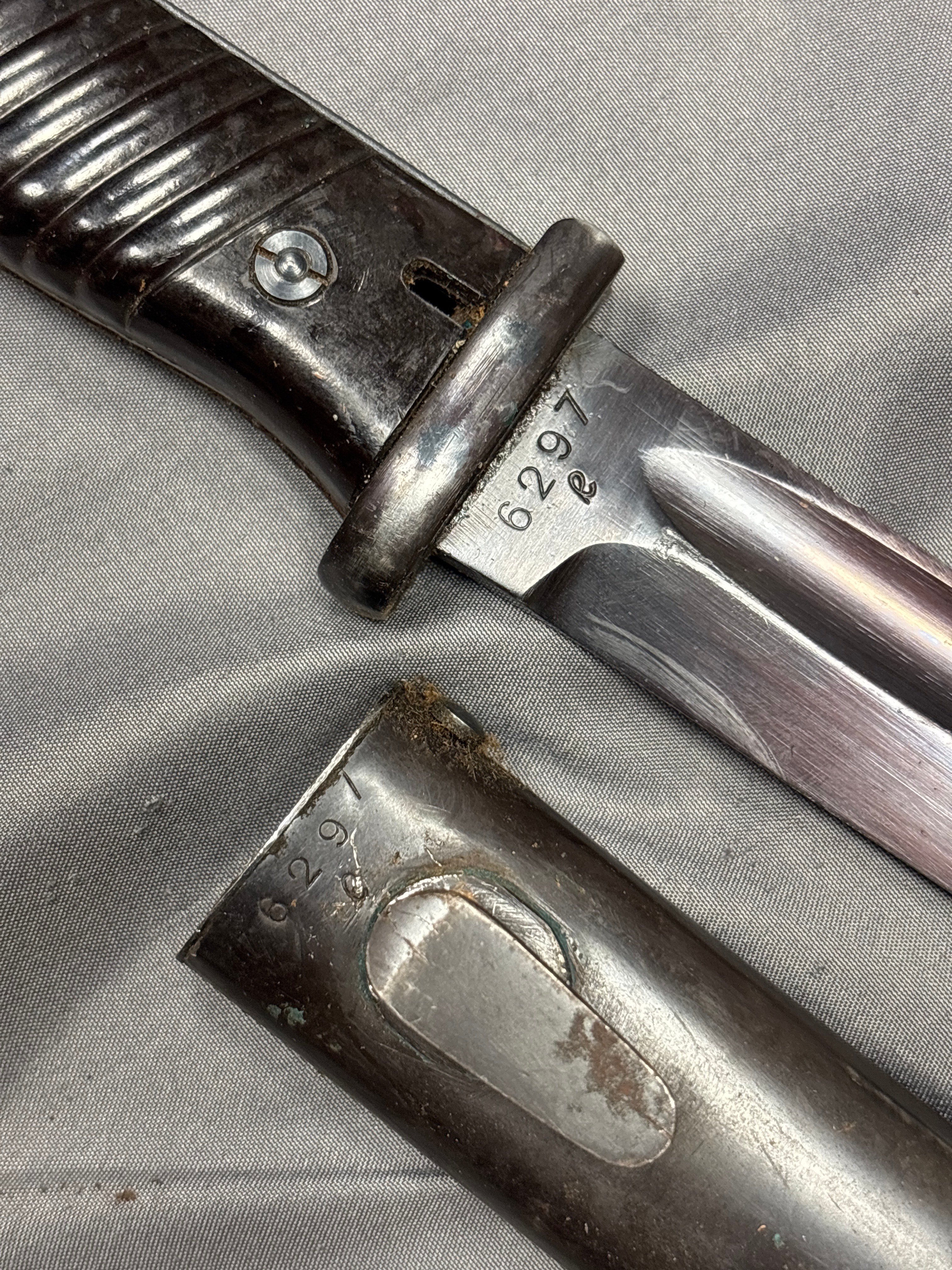 WWII GERMAN ALL MATCHING K98 BAYONET — image 2