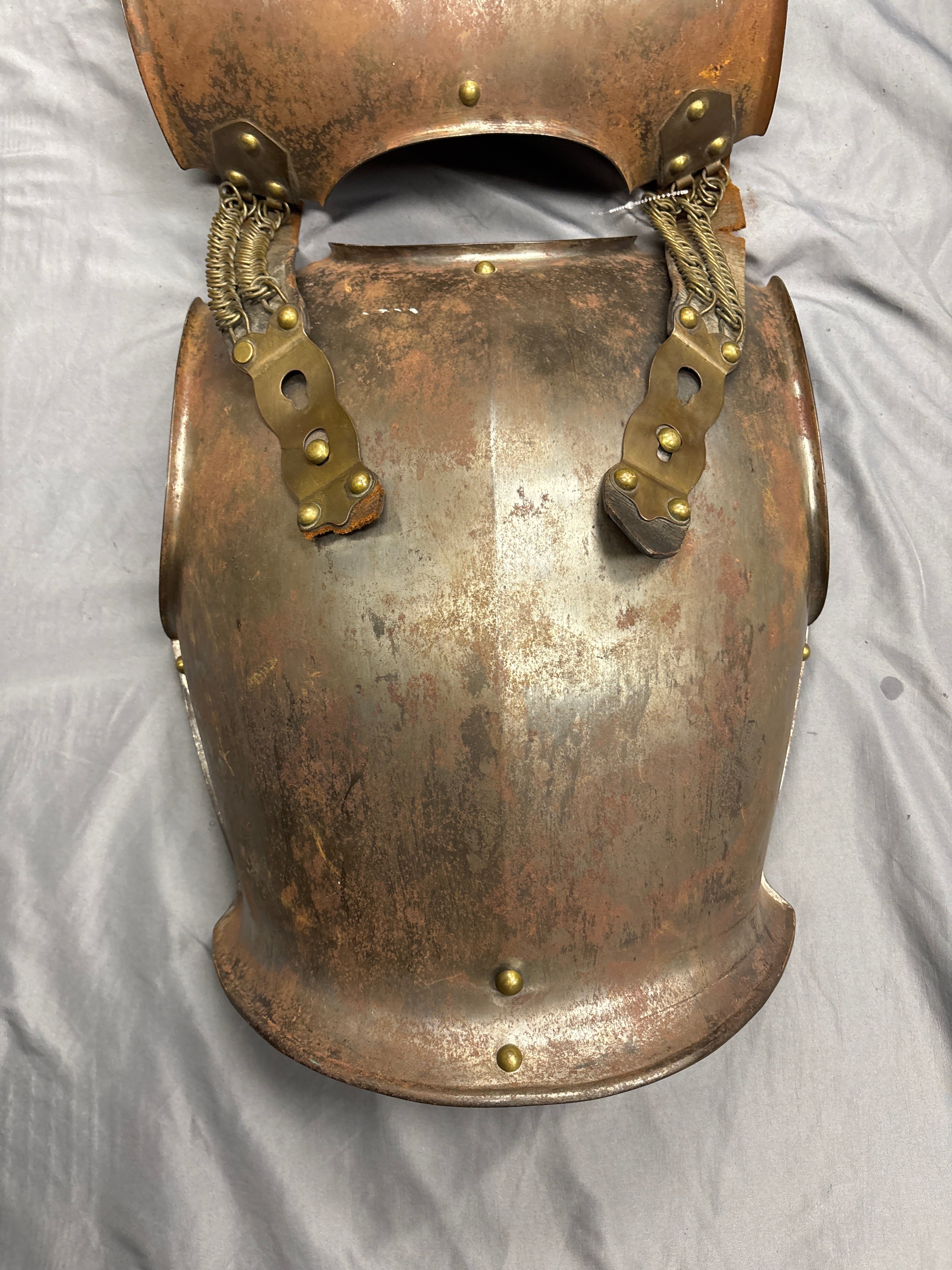 19th CENTURY FRENCH CAVALRY CHEST HEAVY ARMOR — image 2