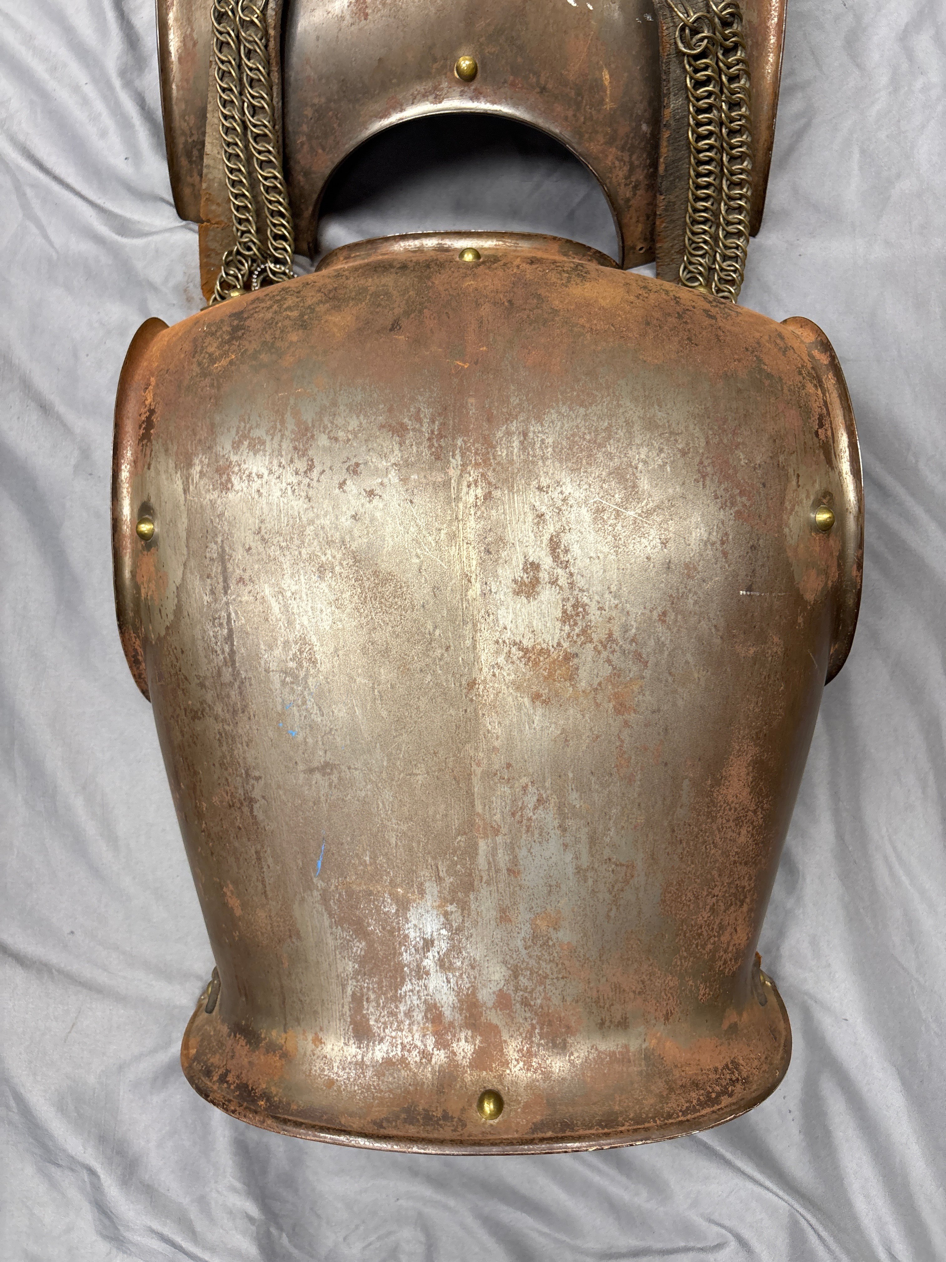 19th CENTURY FRENCH CAVALRY CHEST HEAVY ARMOR — image 4