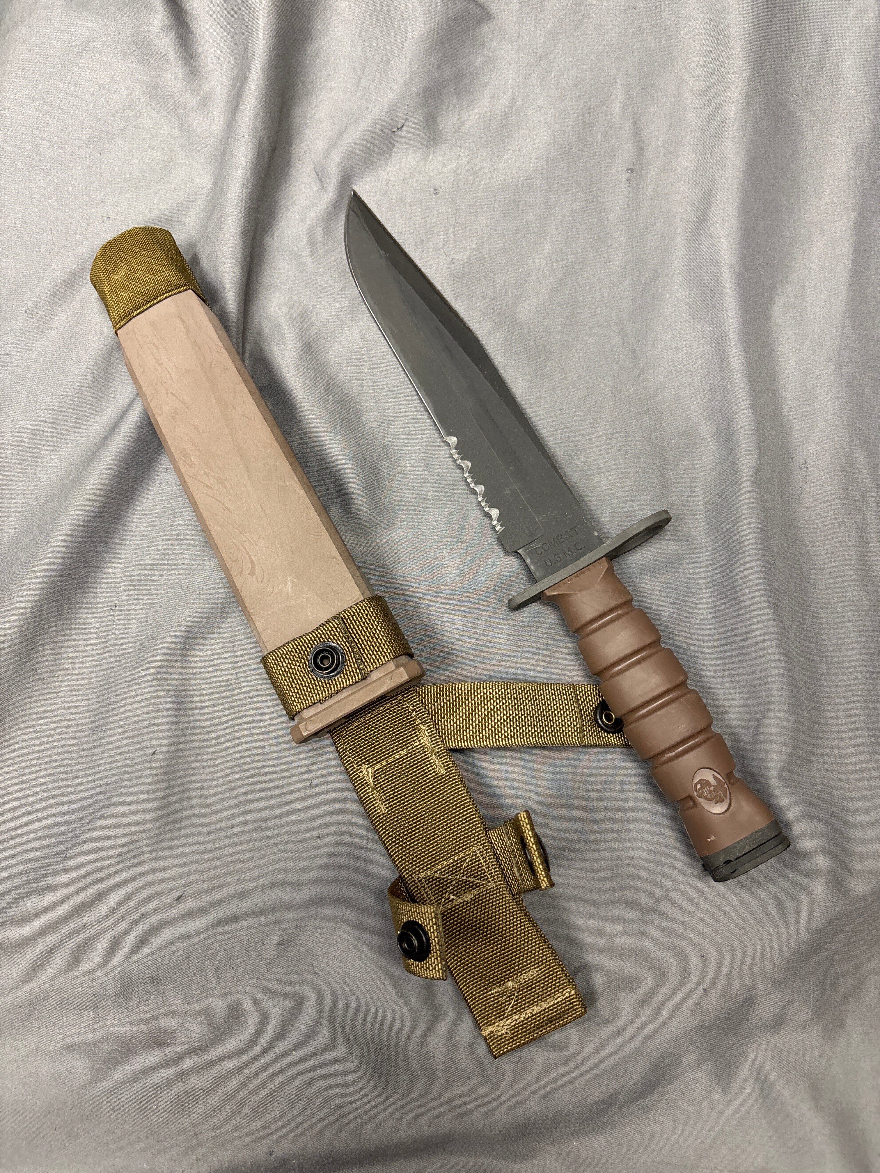 US MARINE CORPS ONTARIO OKC-3S BAYONET — image 4
