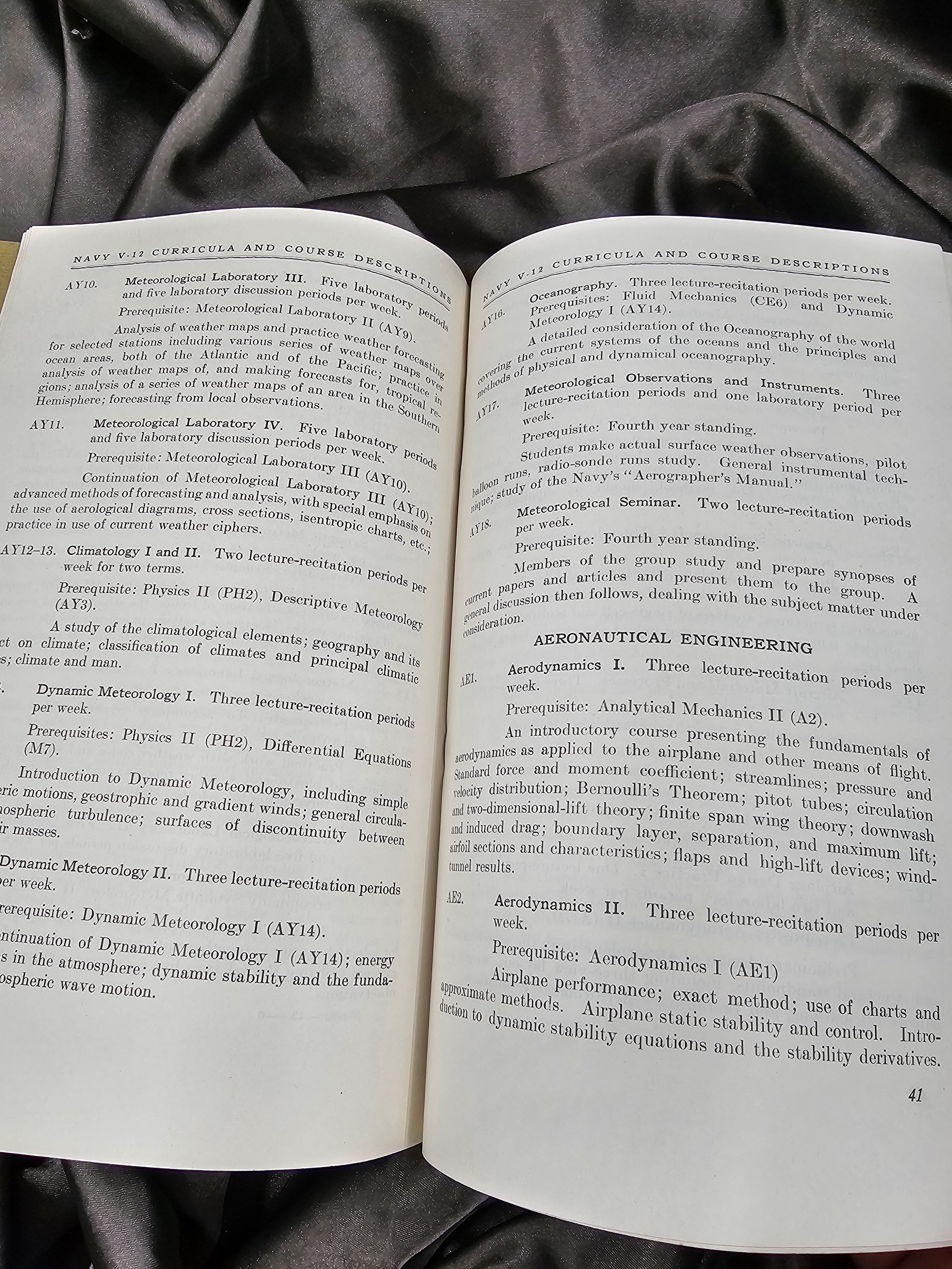 WWII US NAVY V-12 COURSE MANUAL — image 3