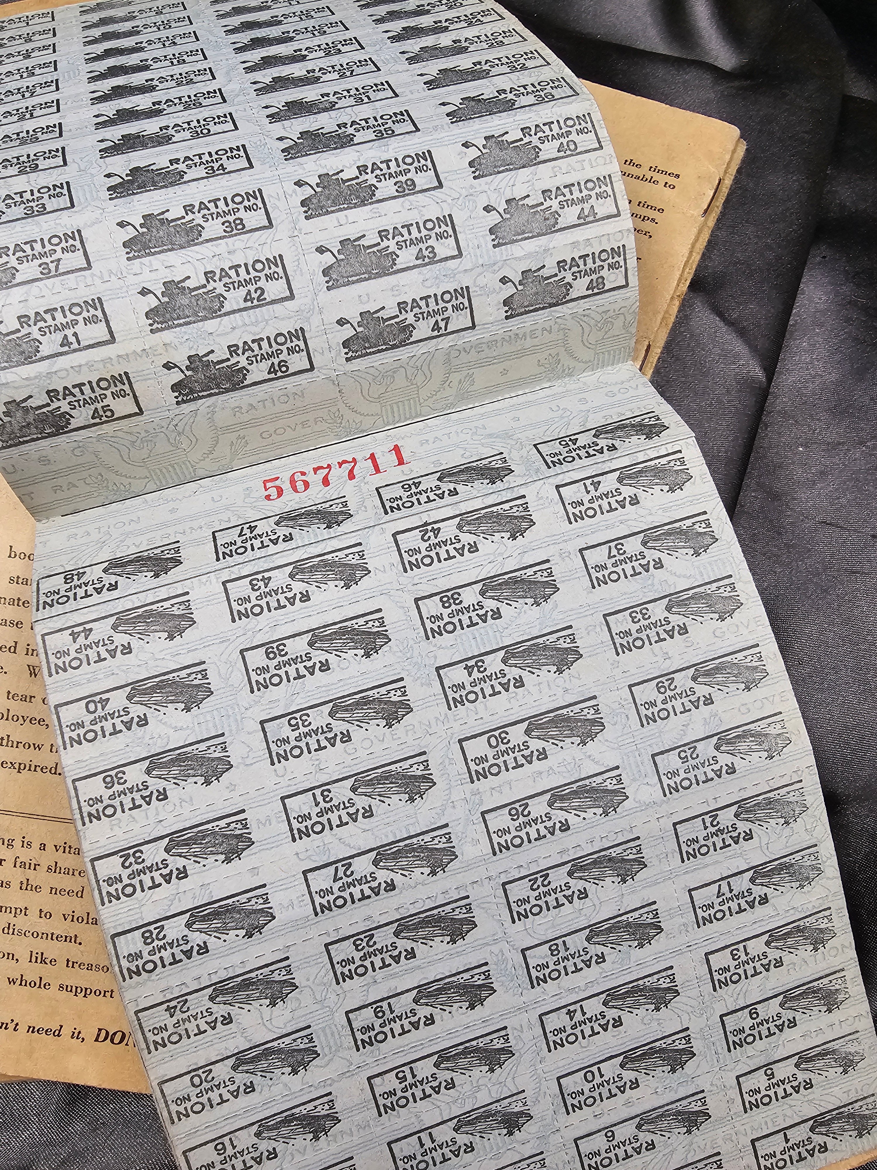 WWII US RATION BOOKS — image 4