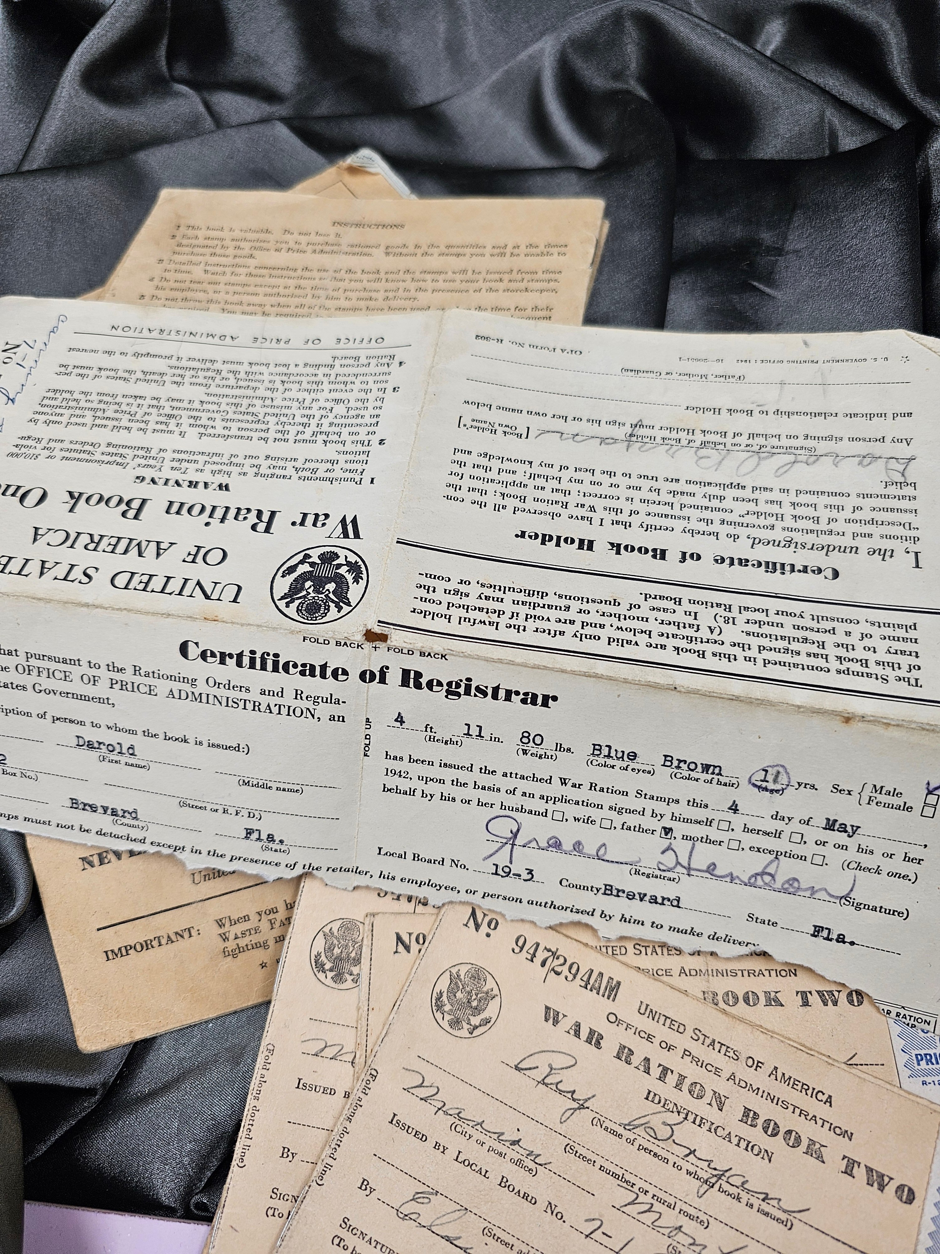 WWII US RATION BOOKS — image 5