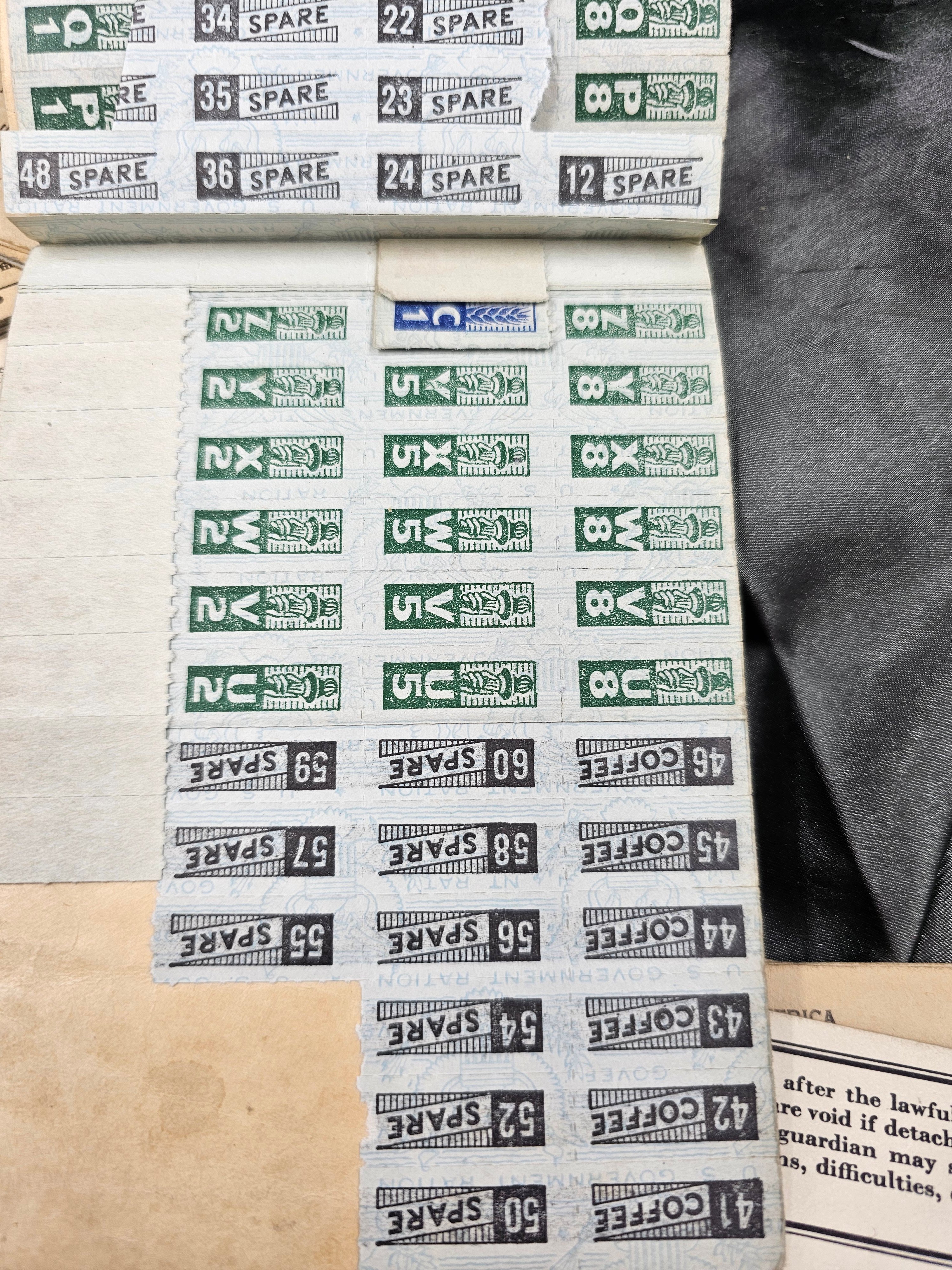 WWII US RATION BOOKS — image 6