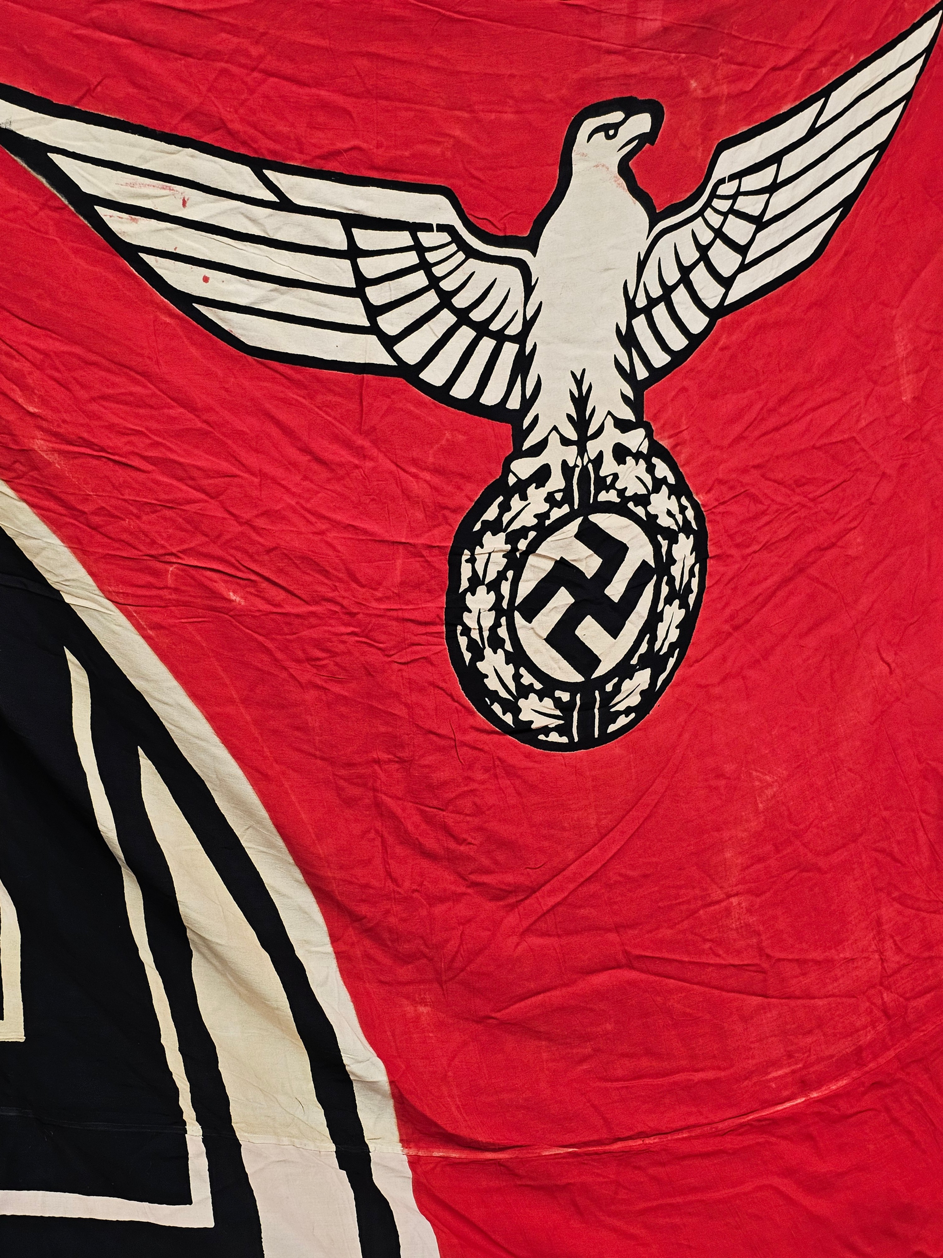 GIGANTIC WWII GERMAN STATE FLAG 3X5 METERS — image 2