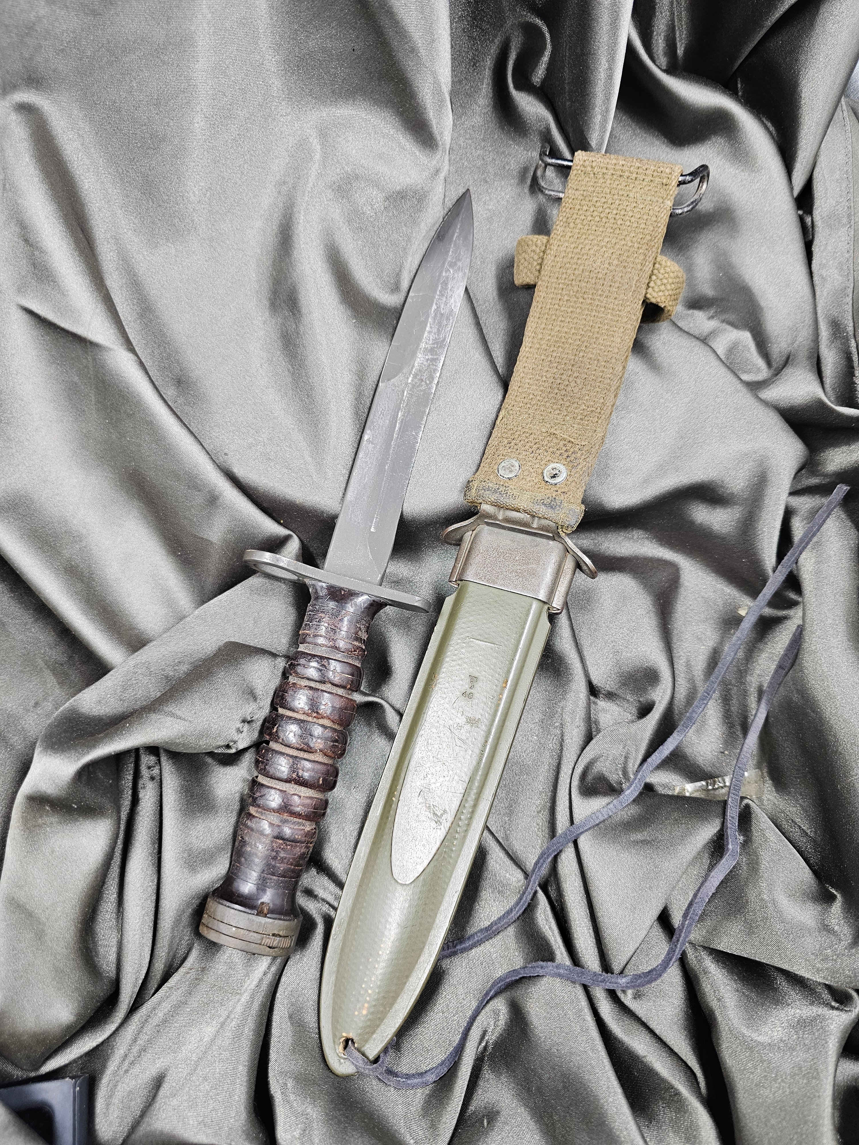 KOREAN WAR ERA M4 US BAYONET — image 3