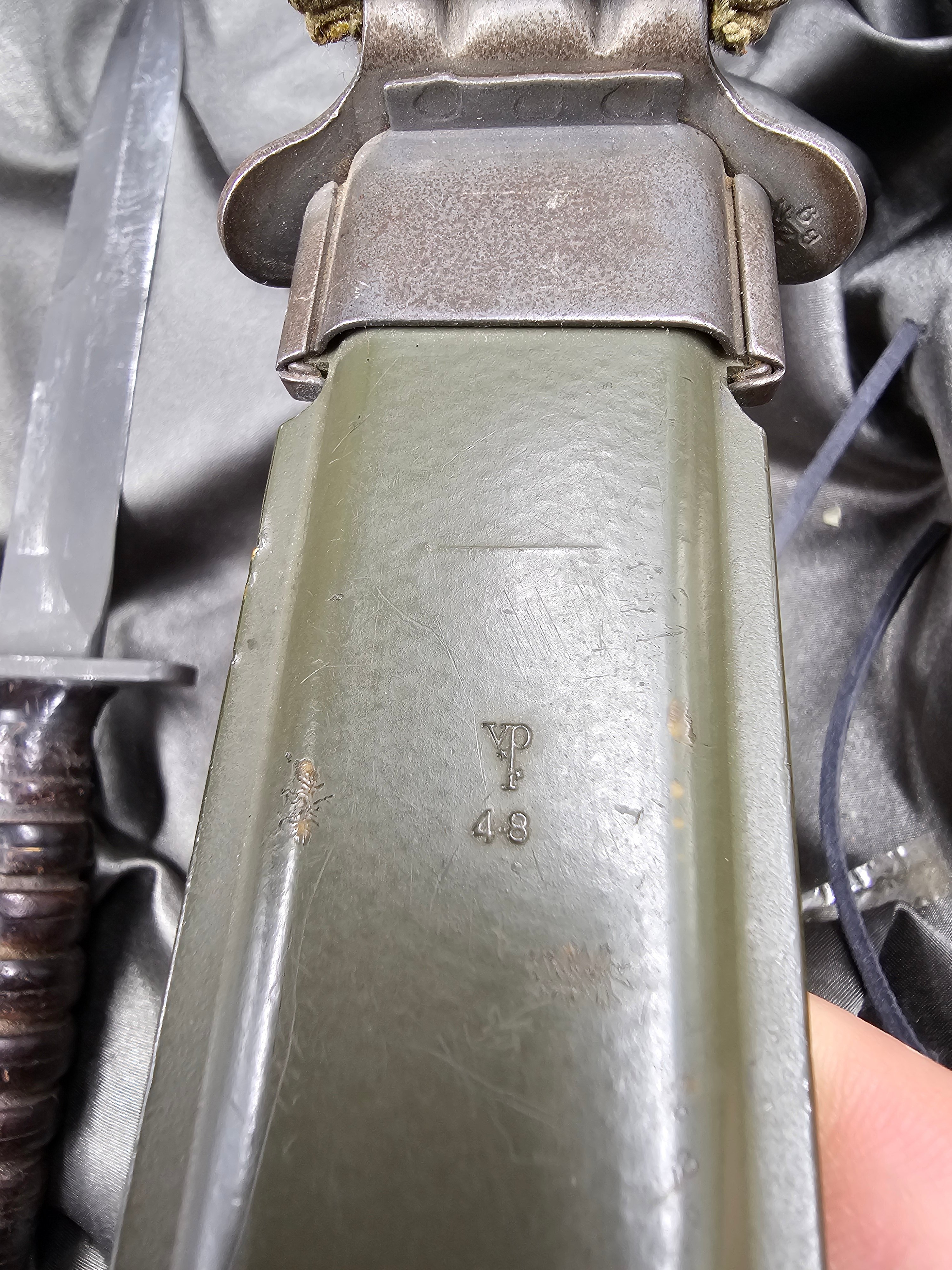 KOREAN WAR ERA M4 US BAYONET — image 4