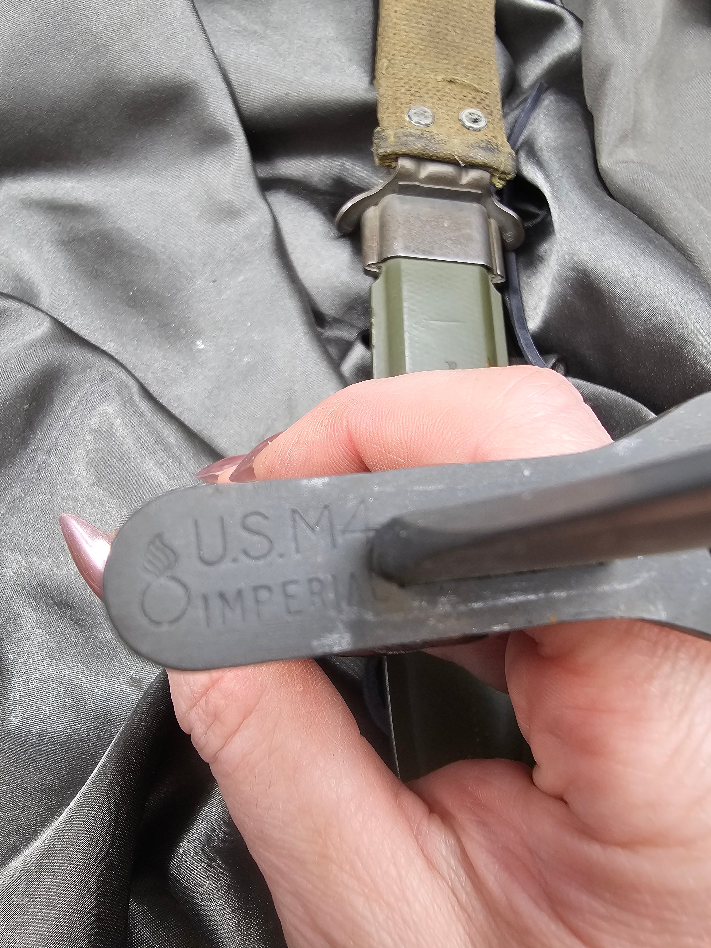 KOREAN WAR ERA M4 US BAYONET — image 5