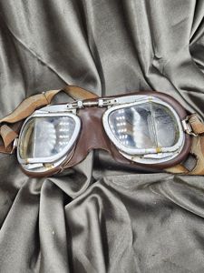 WWII BRITISH AVIATION FLIGHT GOGGLES