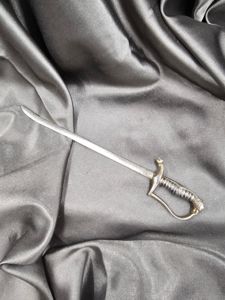 ANTIQUE GERMAN LETTER OPENER MINIATURE SWORD