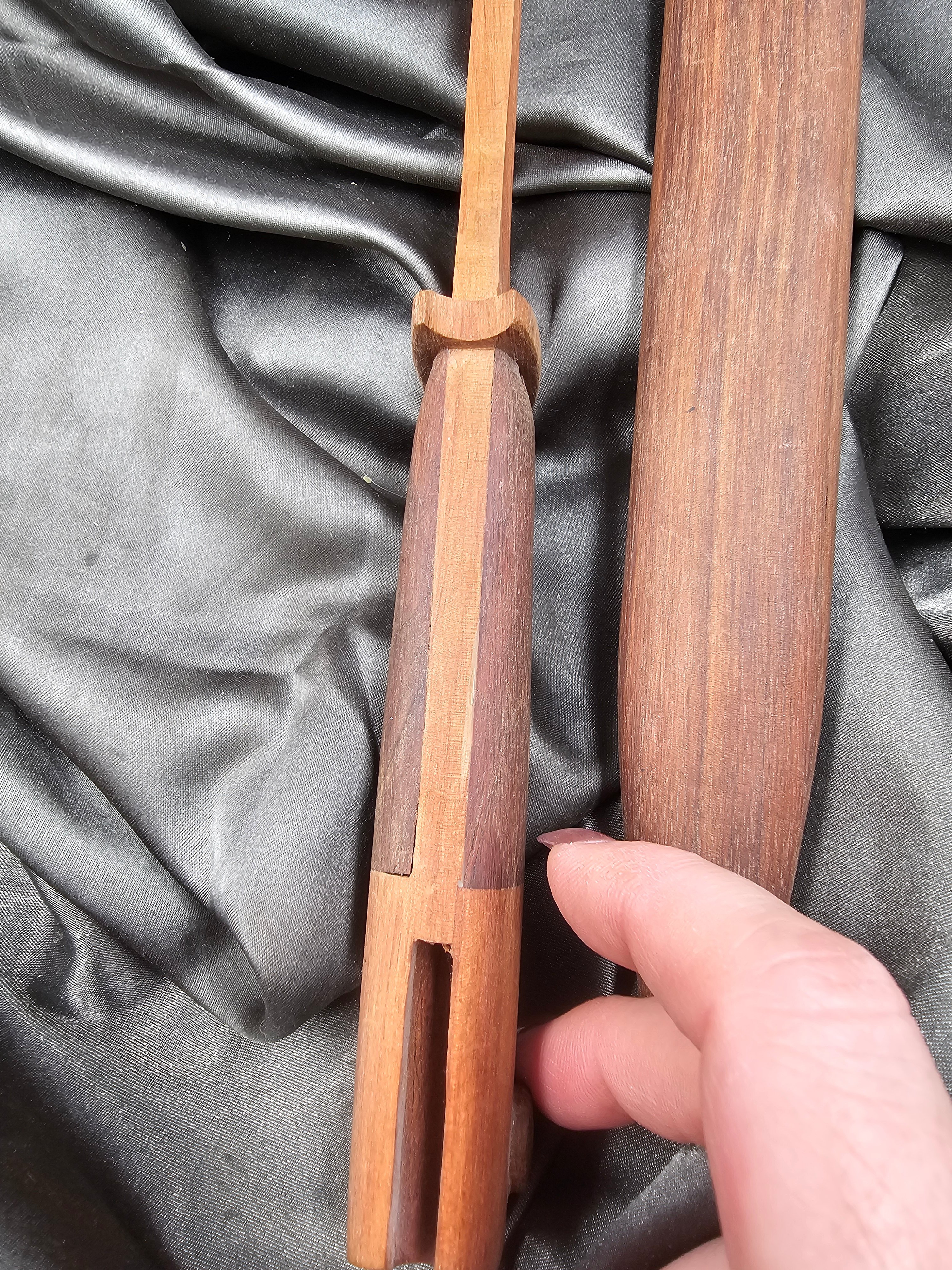 HANDCRAFTED WOODEN WWII GERMAN K98 BAYONET — image 6