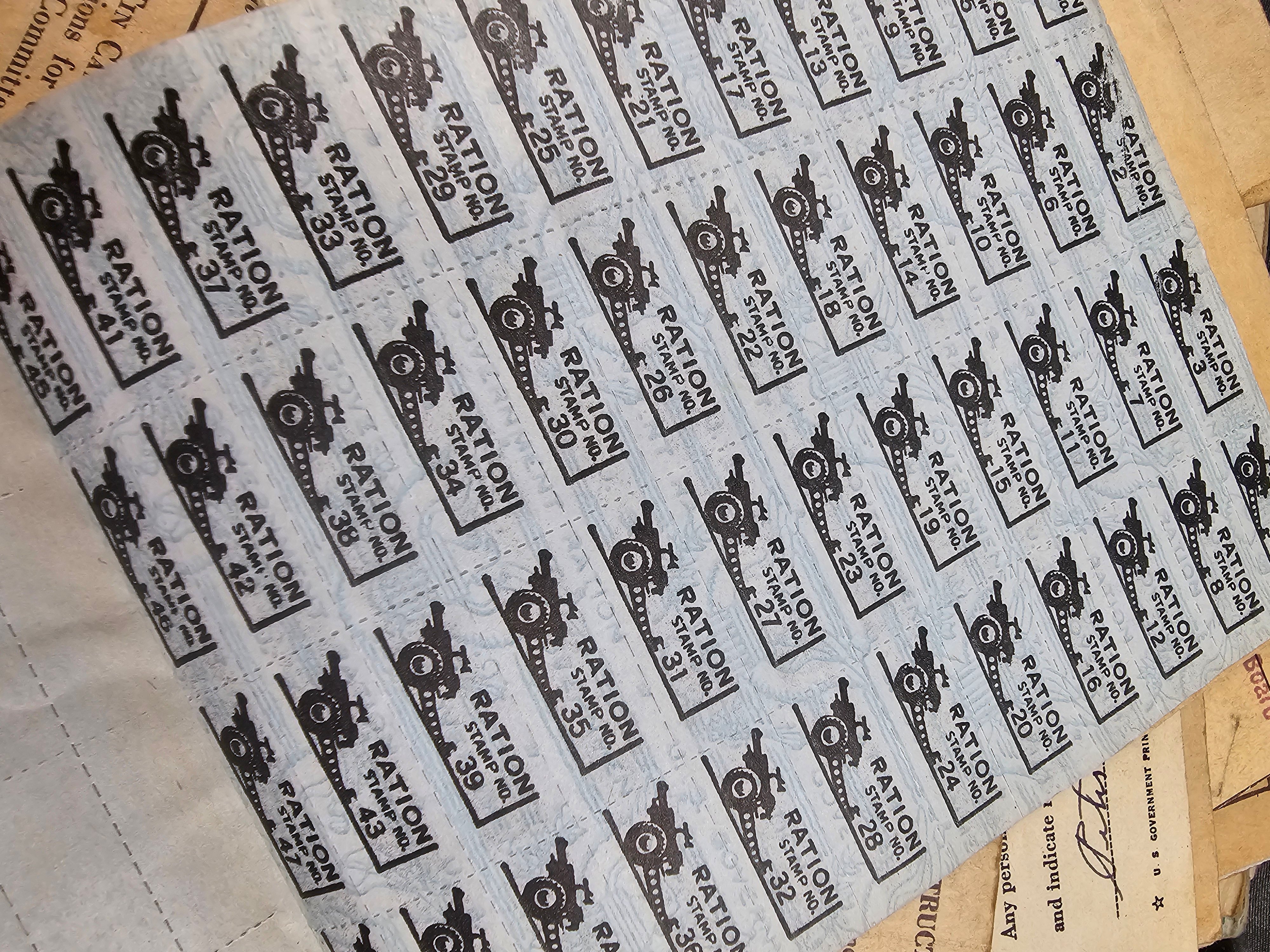 WWII LOT OF US RATION BOOKS — image 7