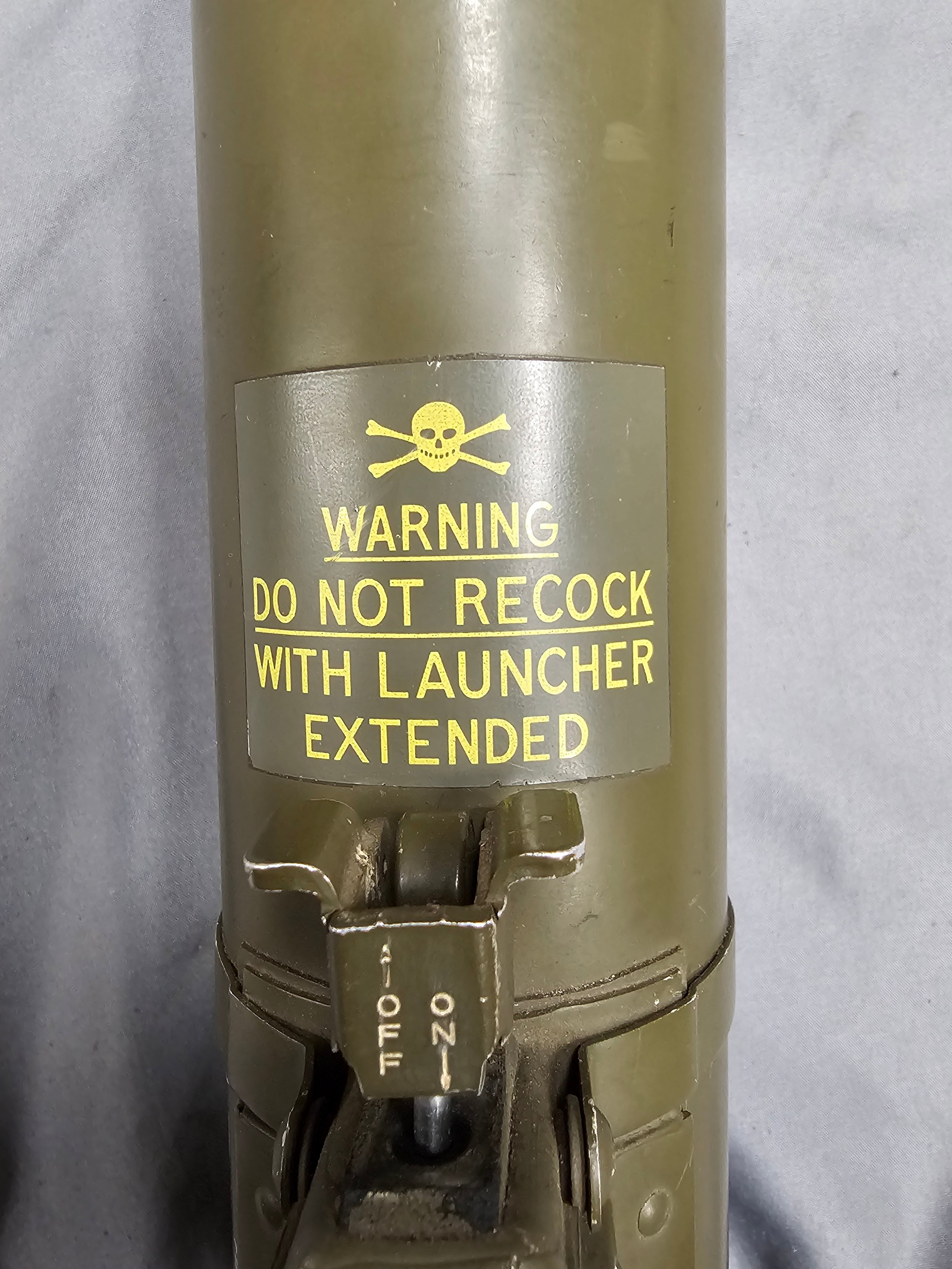 VIETNAM WAR ERA INERT SPENT LAW ROCKET LAUNCHER — image 6