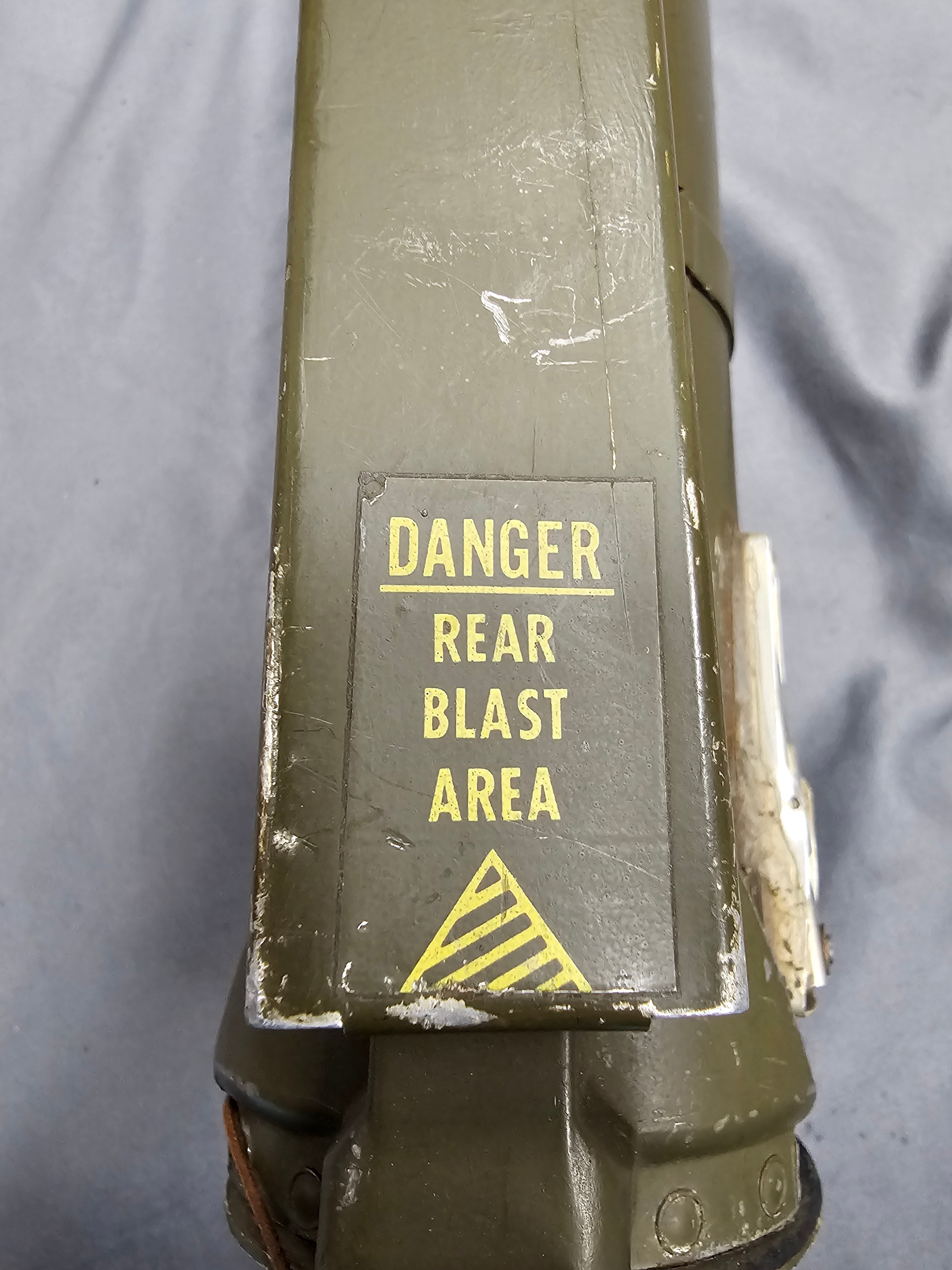 VIETNAM WAR ERA INERT SPENT LAW ROCKET LAUNCHER — image 7