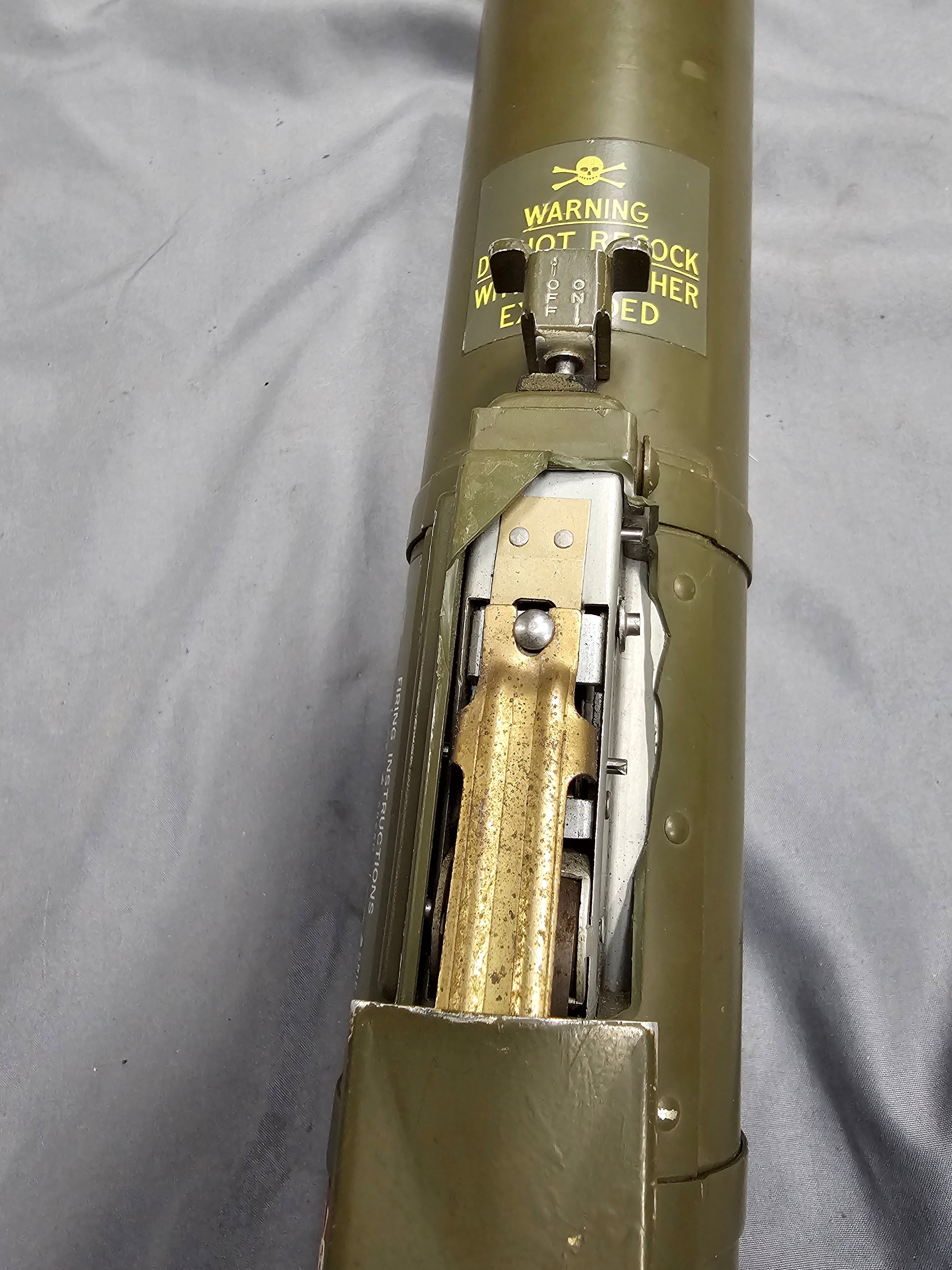 VIETNAM WAR ERA INERT SPENT LAW ROCKET LAUNCHER — image 8