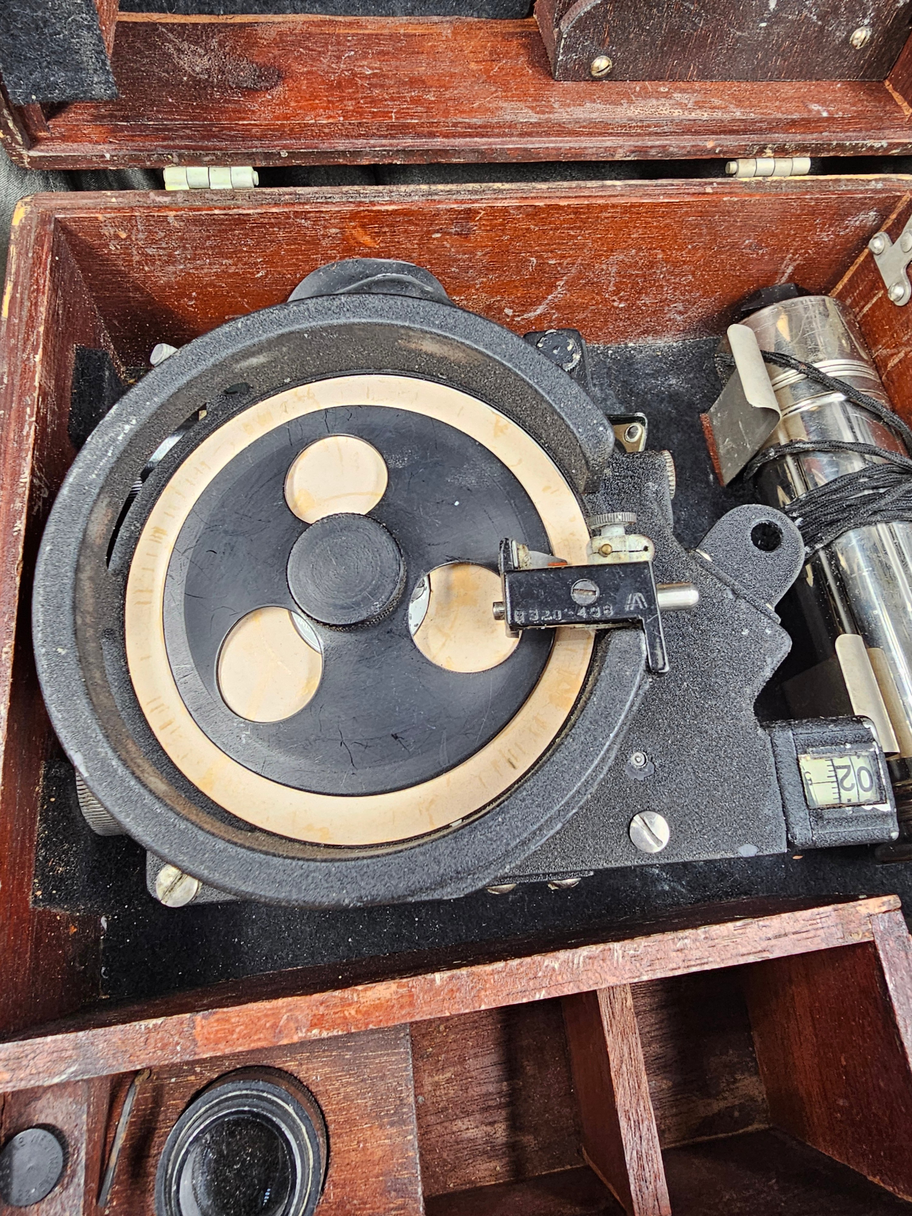 WWII US AIR CORPS A-10 SEXTANT — image 7