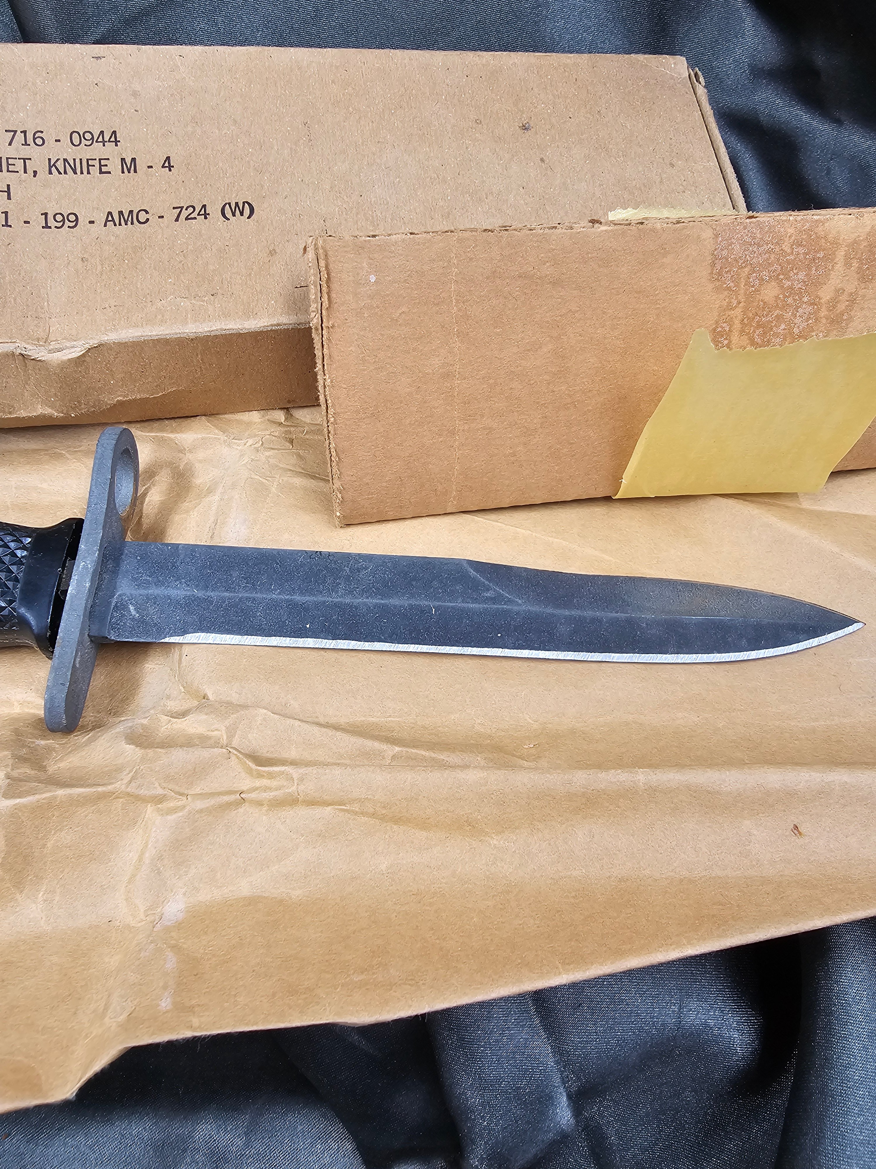 VIETNAM WAR ERA M4 BREN-DAN BAYONET — image 3