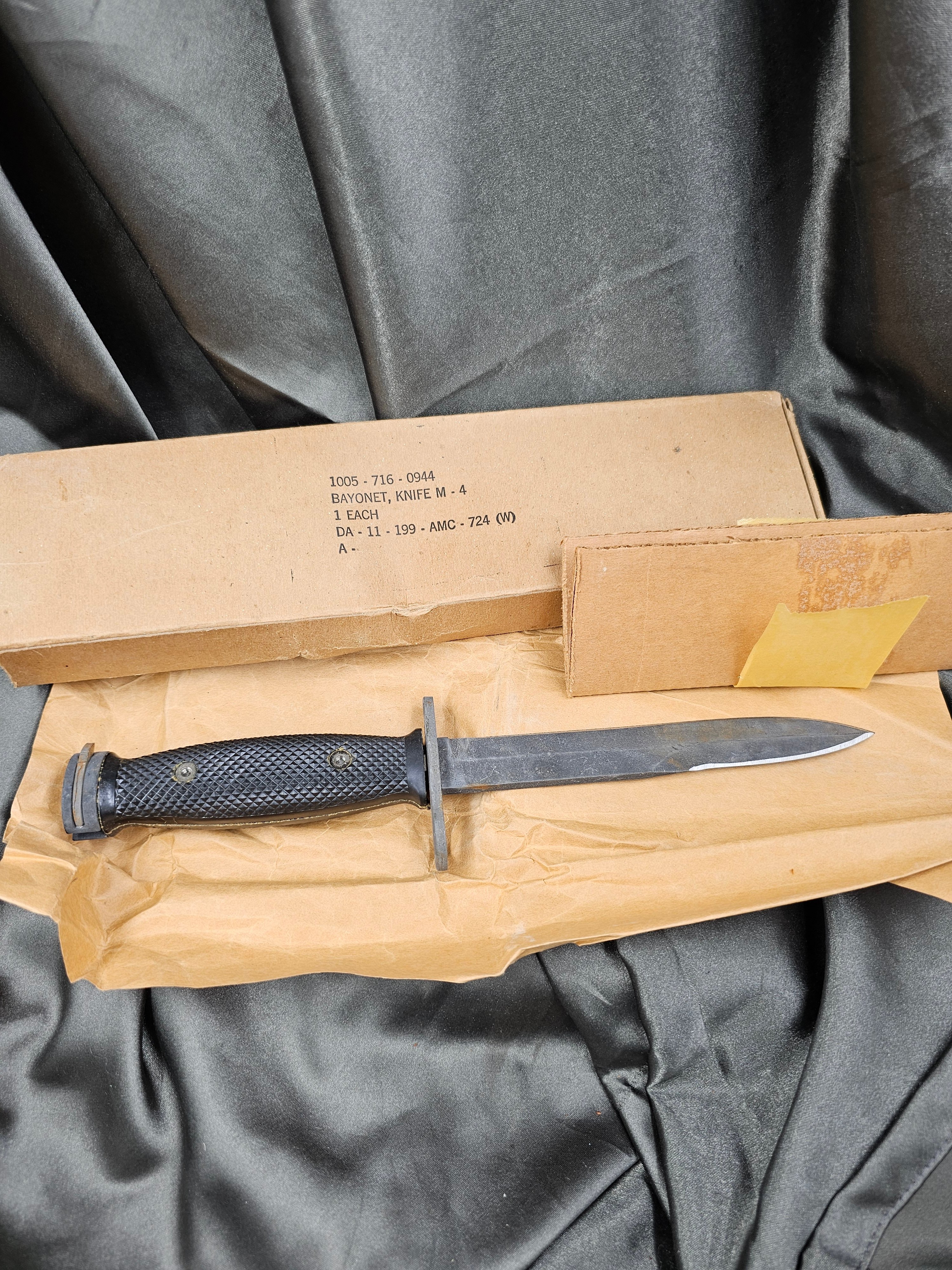 VIETNAM WAR ERA M4 BREN-DAN BAYONET — image 4