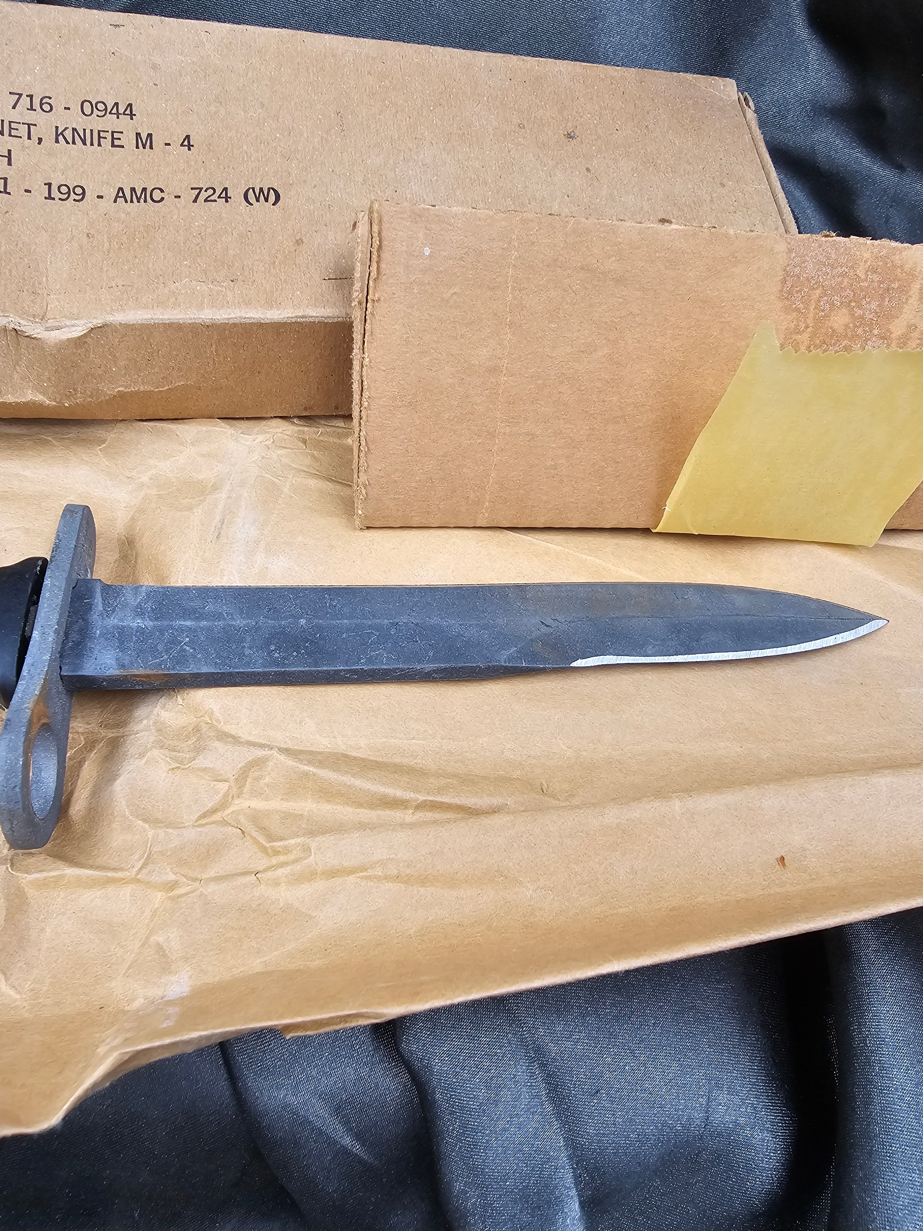 VIETNAM WAR ERA M4 BREN-DAN BAYONET — image 5