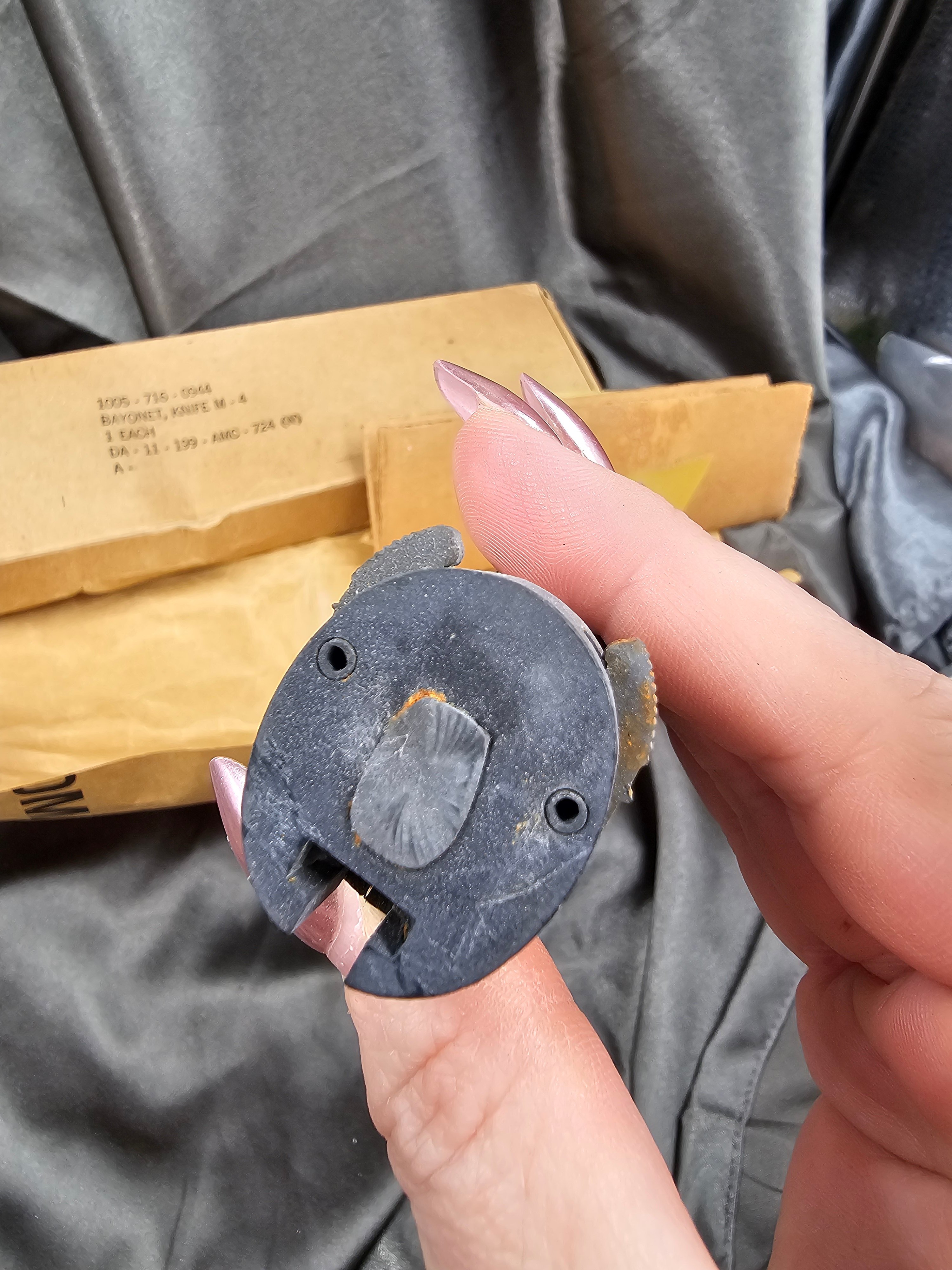 VIETNAM WAR ERA M4 BREN-DAN BAYONET — image 6