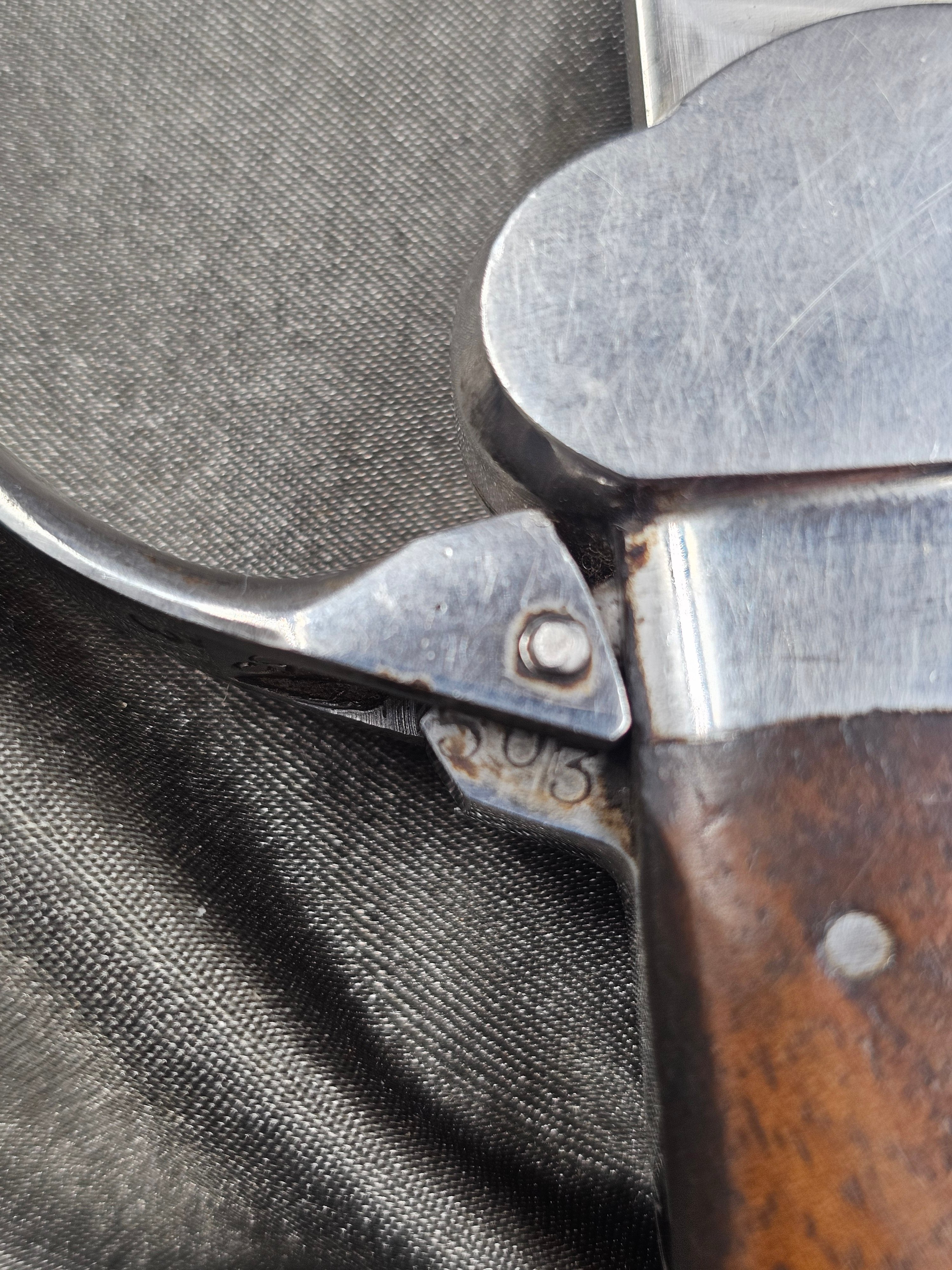 WWII GERMAN PARATROOPER FIRST PATTERN GRAVITY KNIFE — image 5