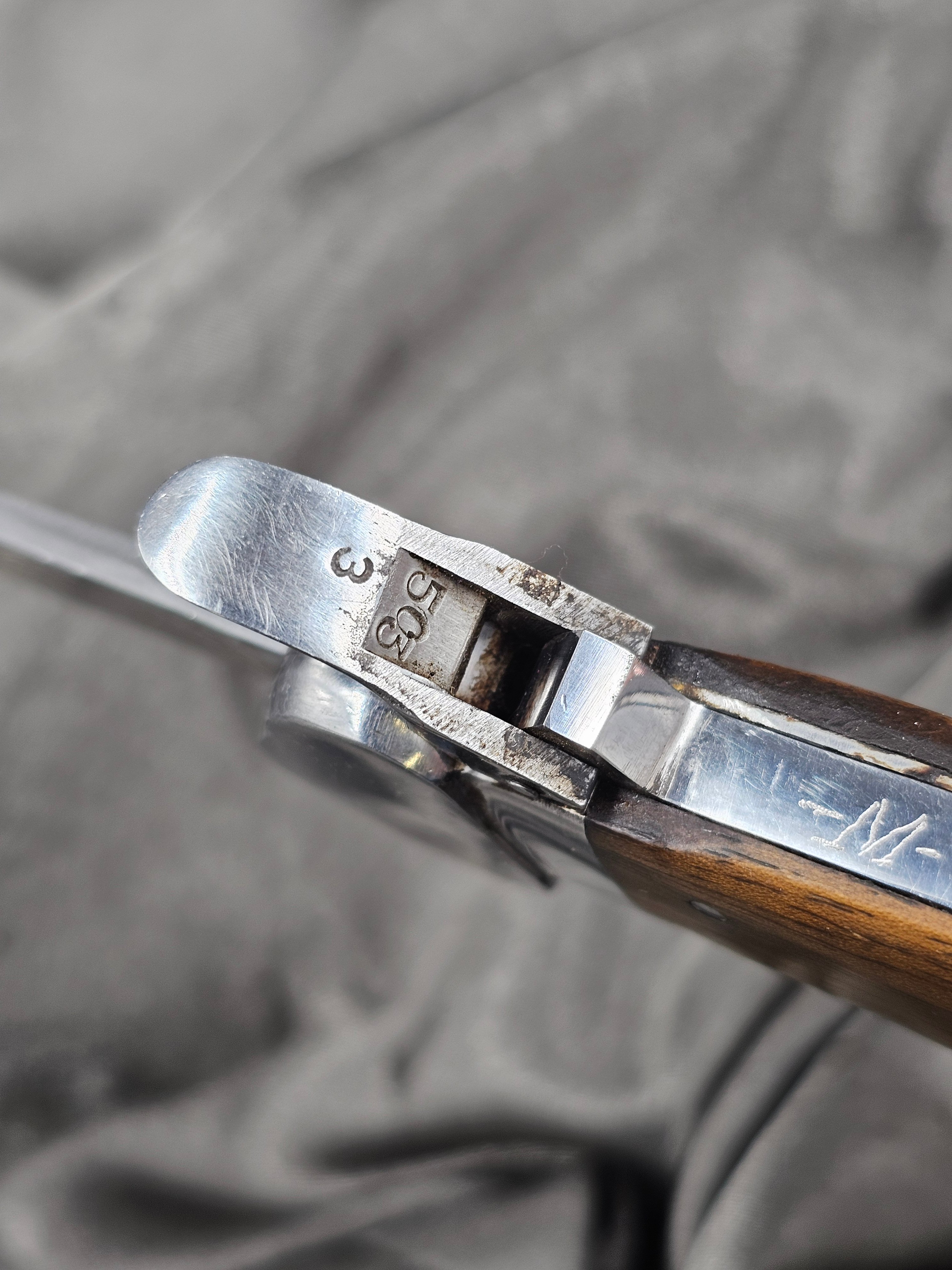 WWII GERMAN PARATROOPER FIRST PATTERN GRAVITY KNIFE — image 8