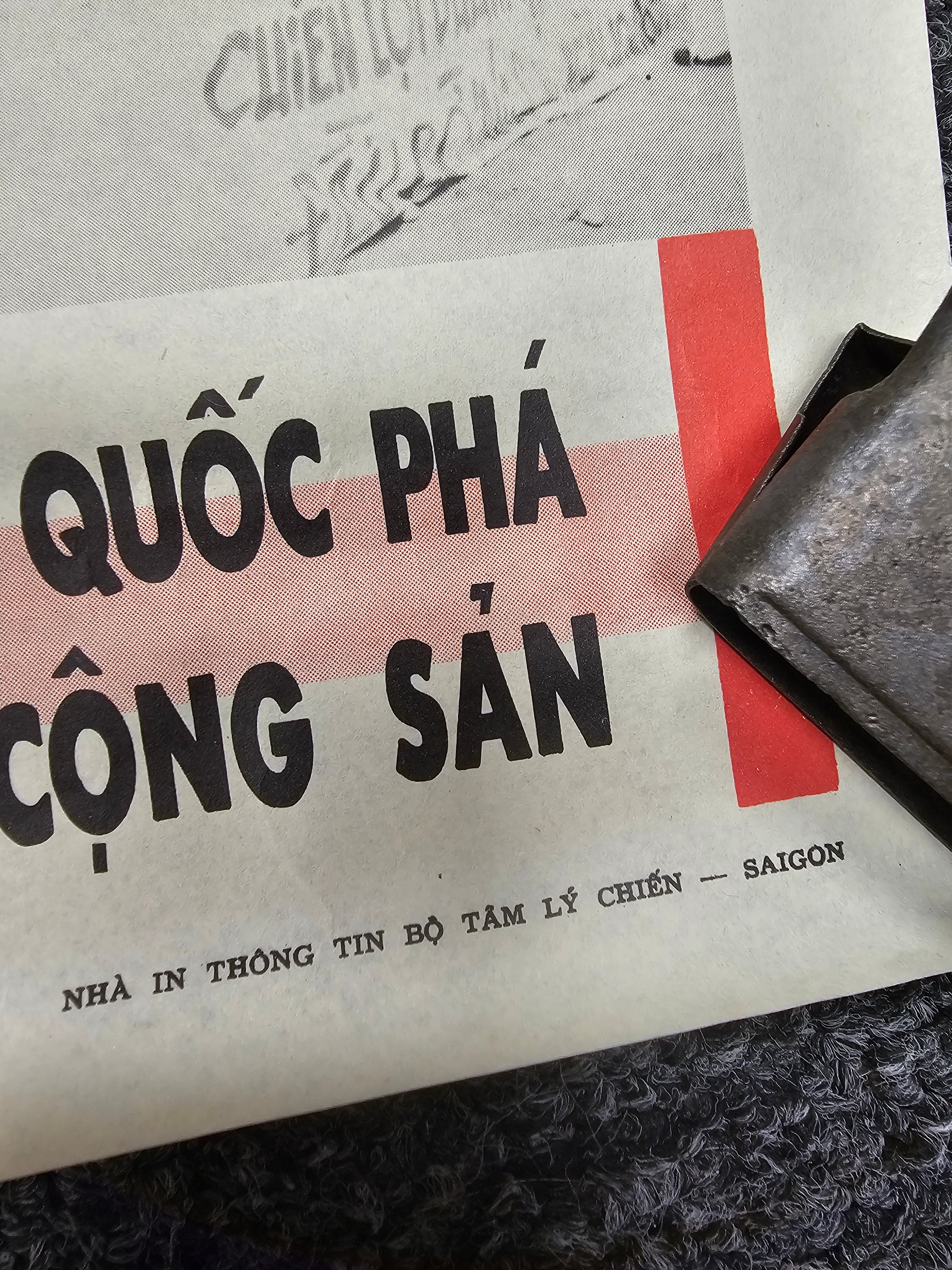 VIETNAM WAR ERA PSYOPS PROPAGANDA POSTER — image 2