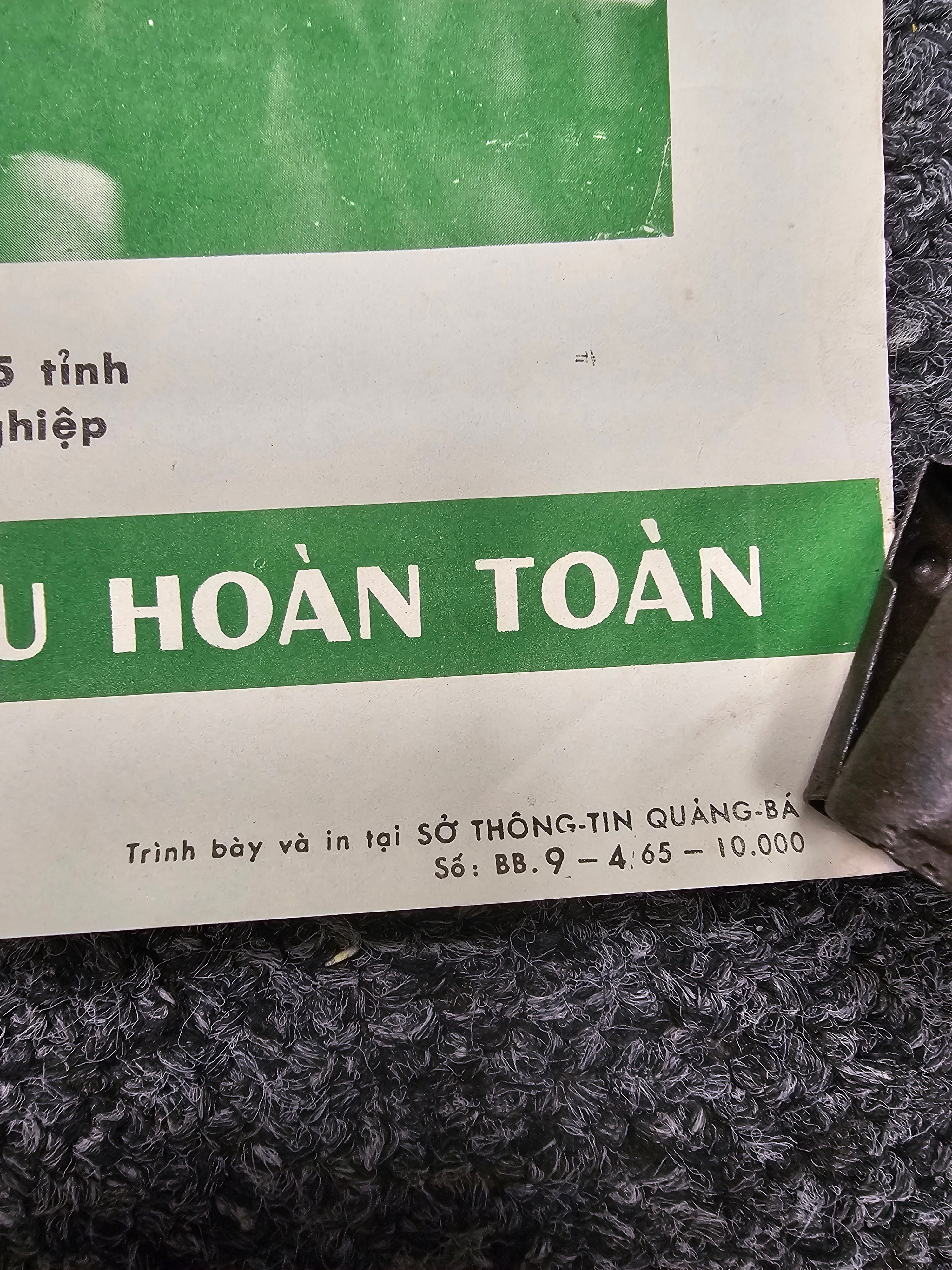 VIETNAM WAR PSYOPS PROPAGANDA POSTER — image 2