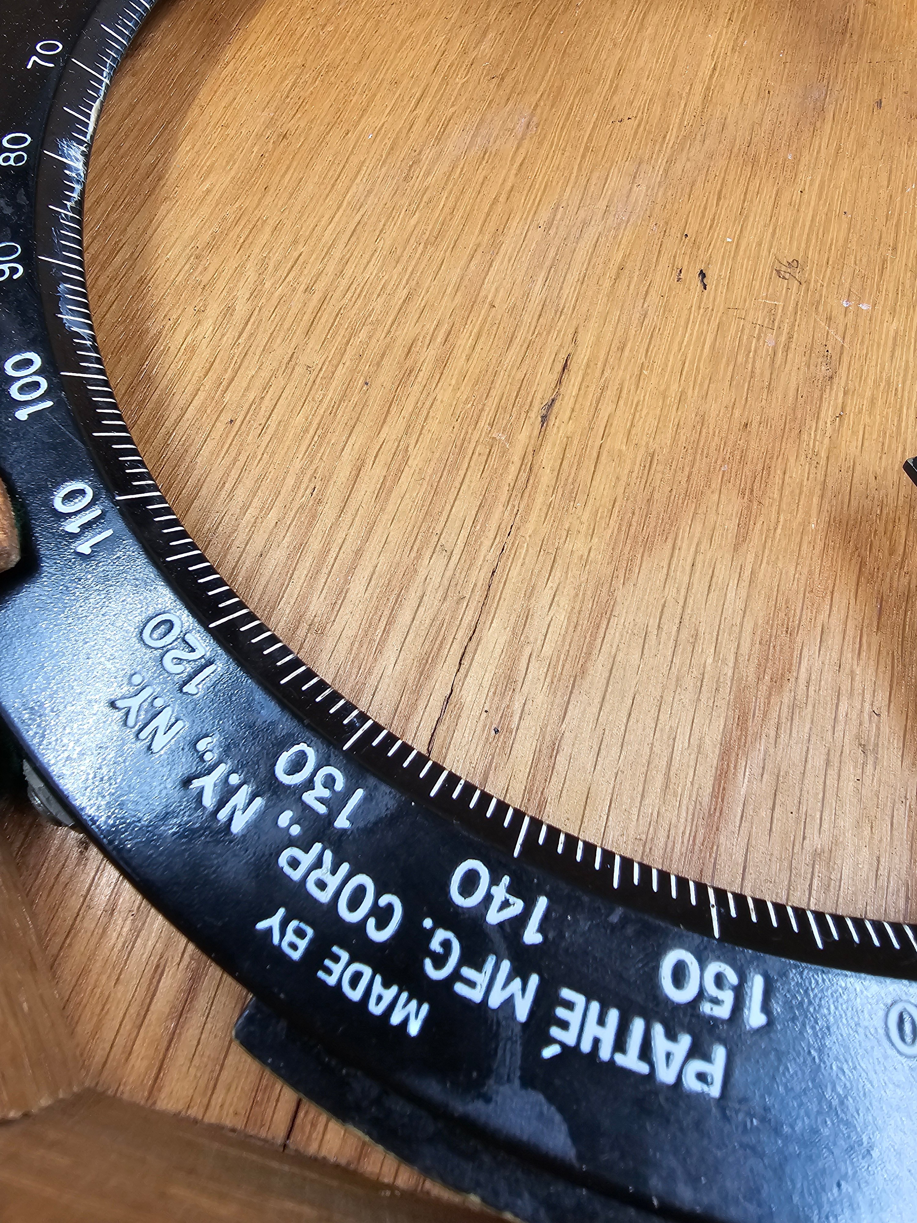 WWII ERA US NAVY BEARING CIRCLE — image 4