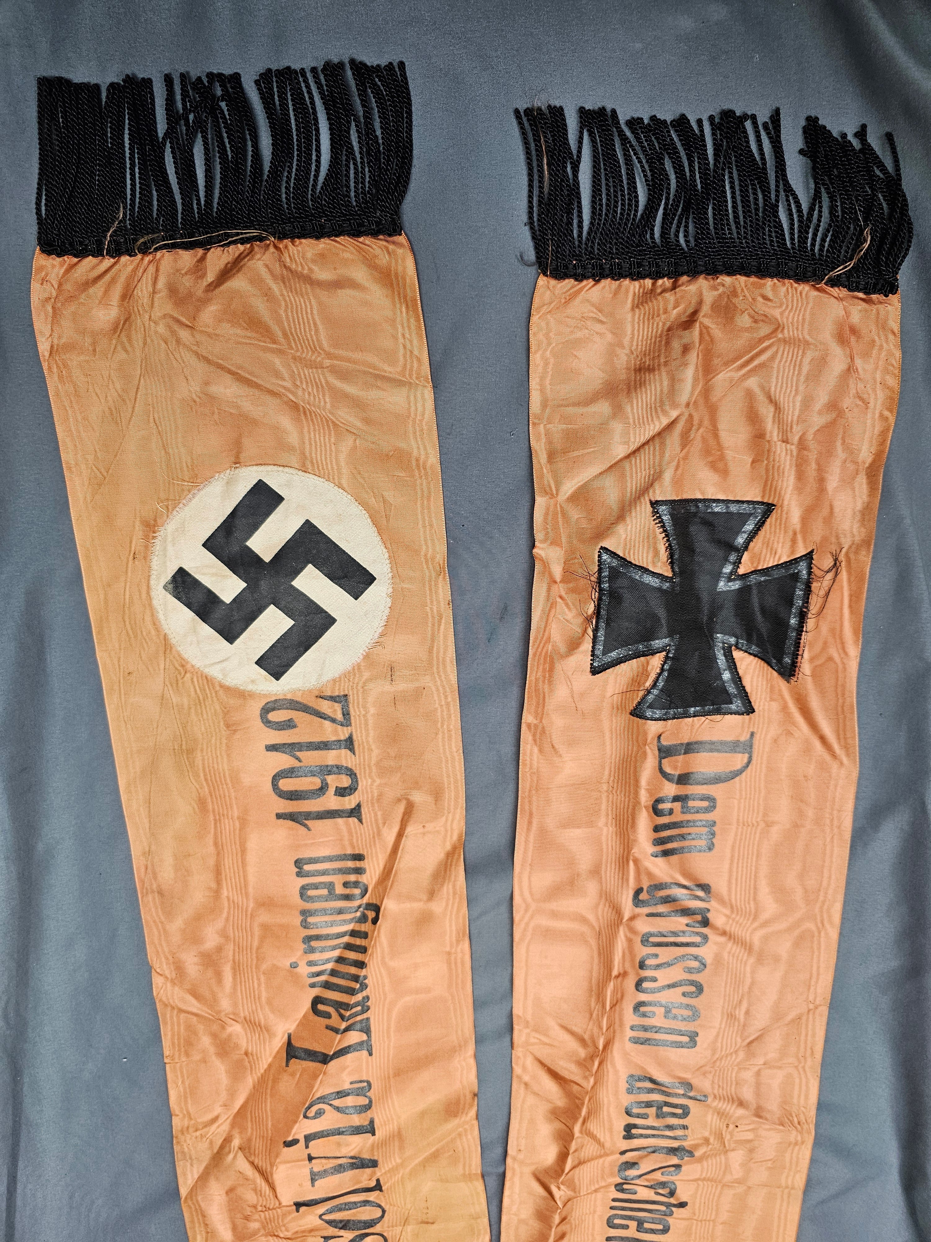 WWII ERA WWI VETERANS FUNERAL SASH — image 2