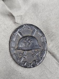 WWII GERMAN BLACK WOUND BADGE